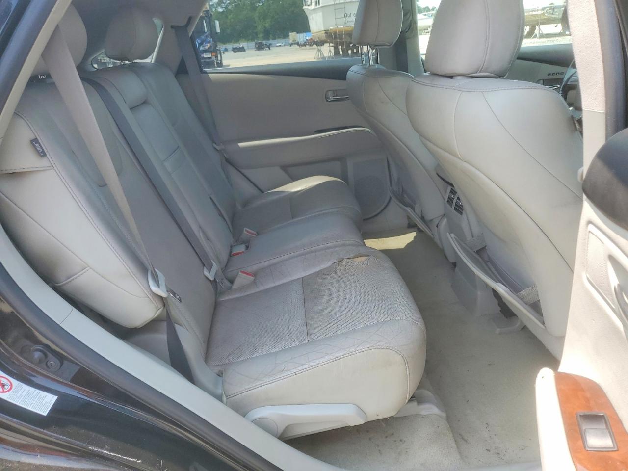 2011 Lexus Rx 350 Черный vin: 2T2BK1BAXBC094455