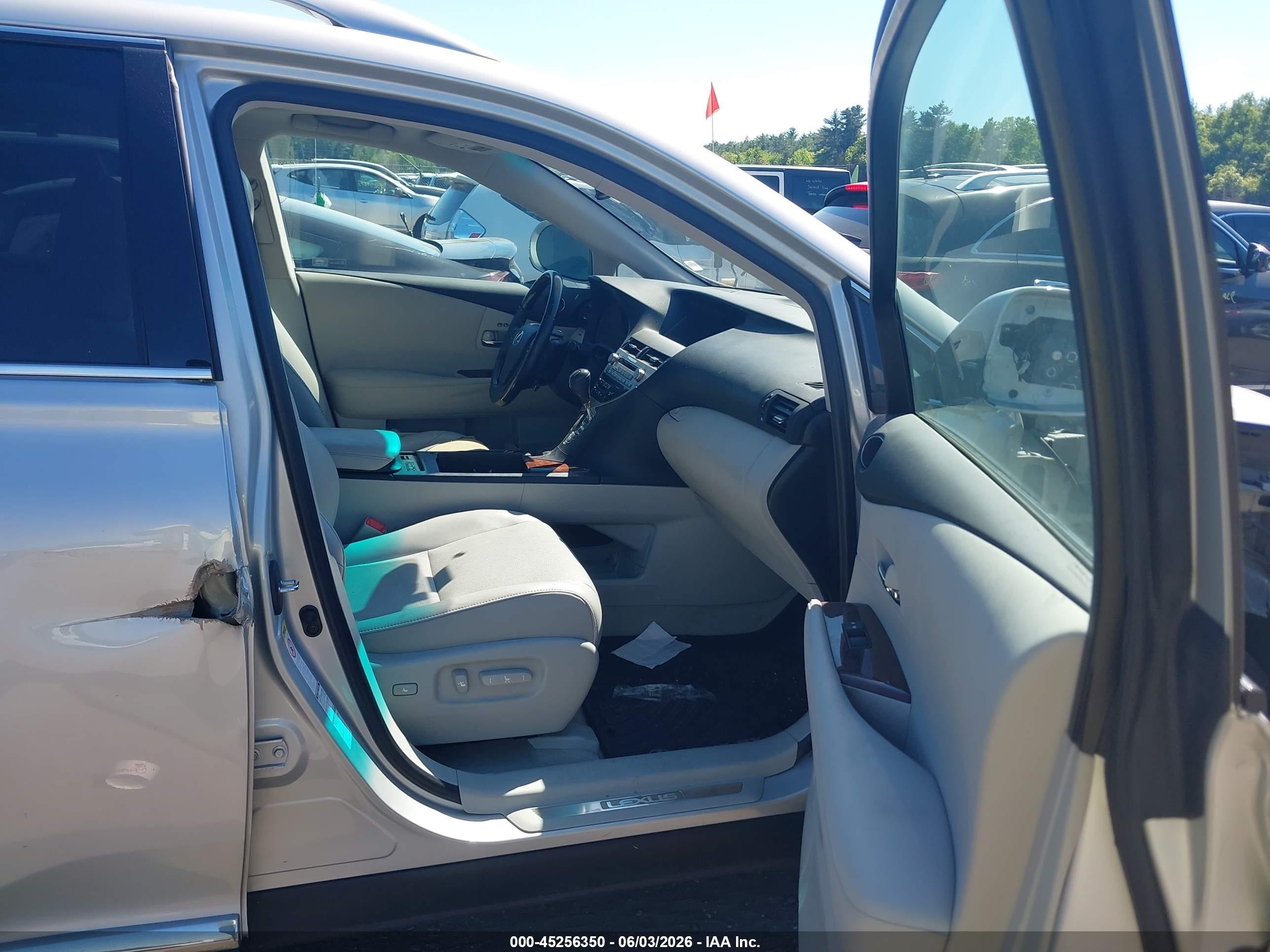 2011 Lexus Rx 350   Silver vin: 2T2BK1BAXBC099073