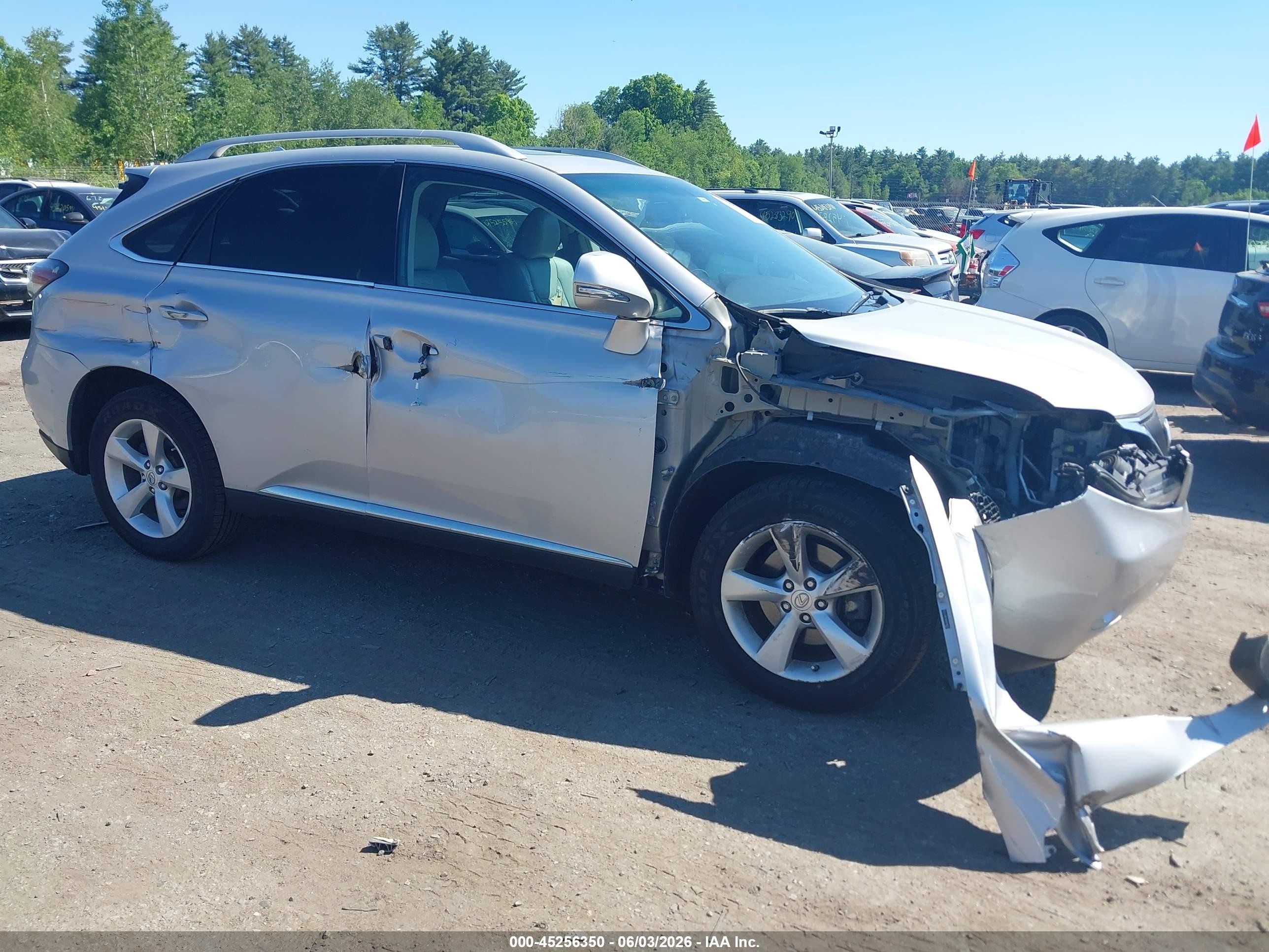 2011 Lexus Rx 350   Silver vin: 2T2BK1BAXBC099073
