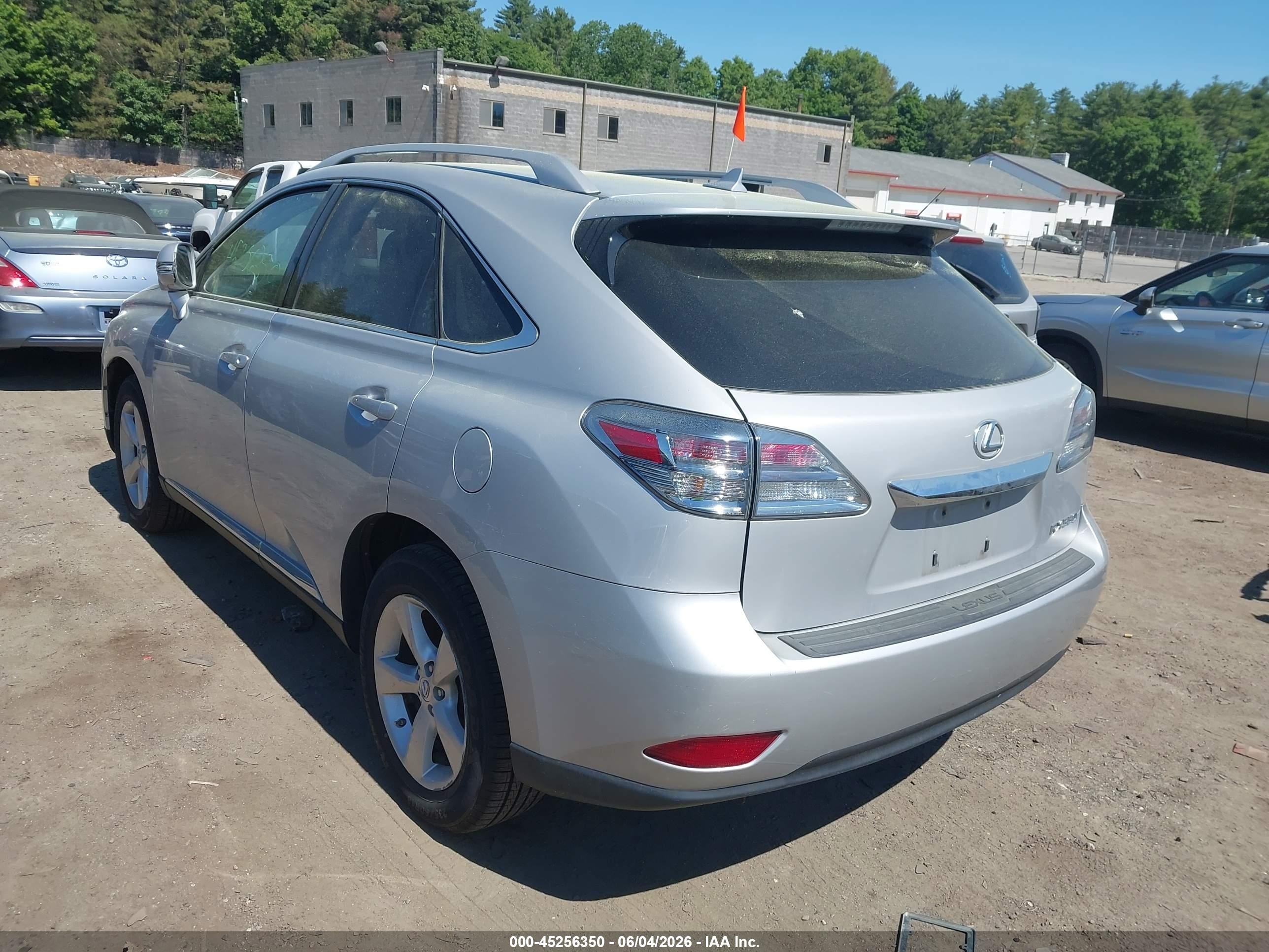 2011 Lexus Rx 350   Silver vin: 2T2BK1BAXBC099073
