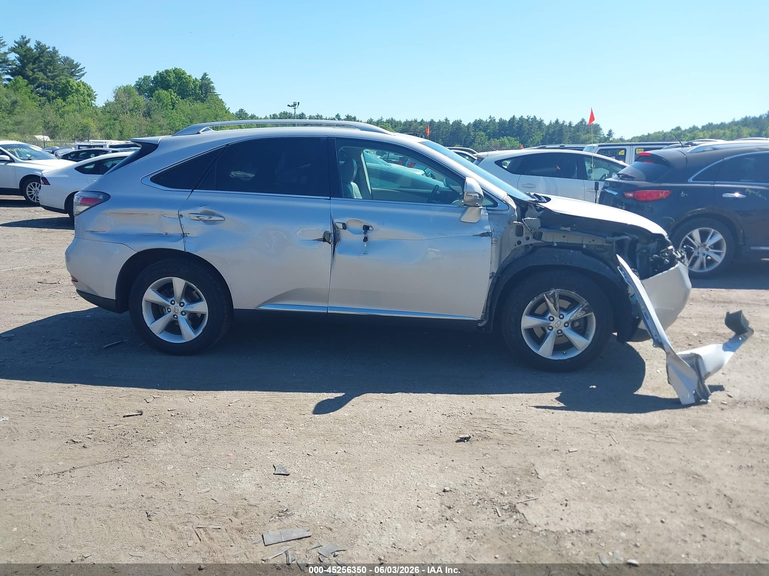 2011 Lexus Rx 350   Silver vin: 2T2BK1BAXBC099073