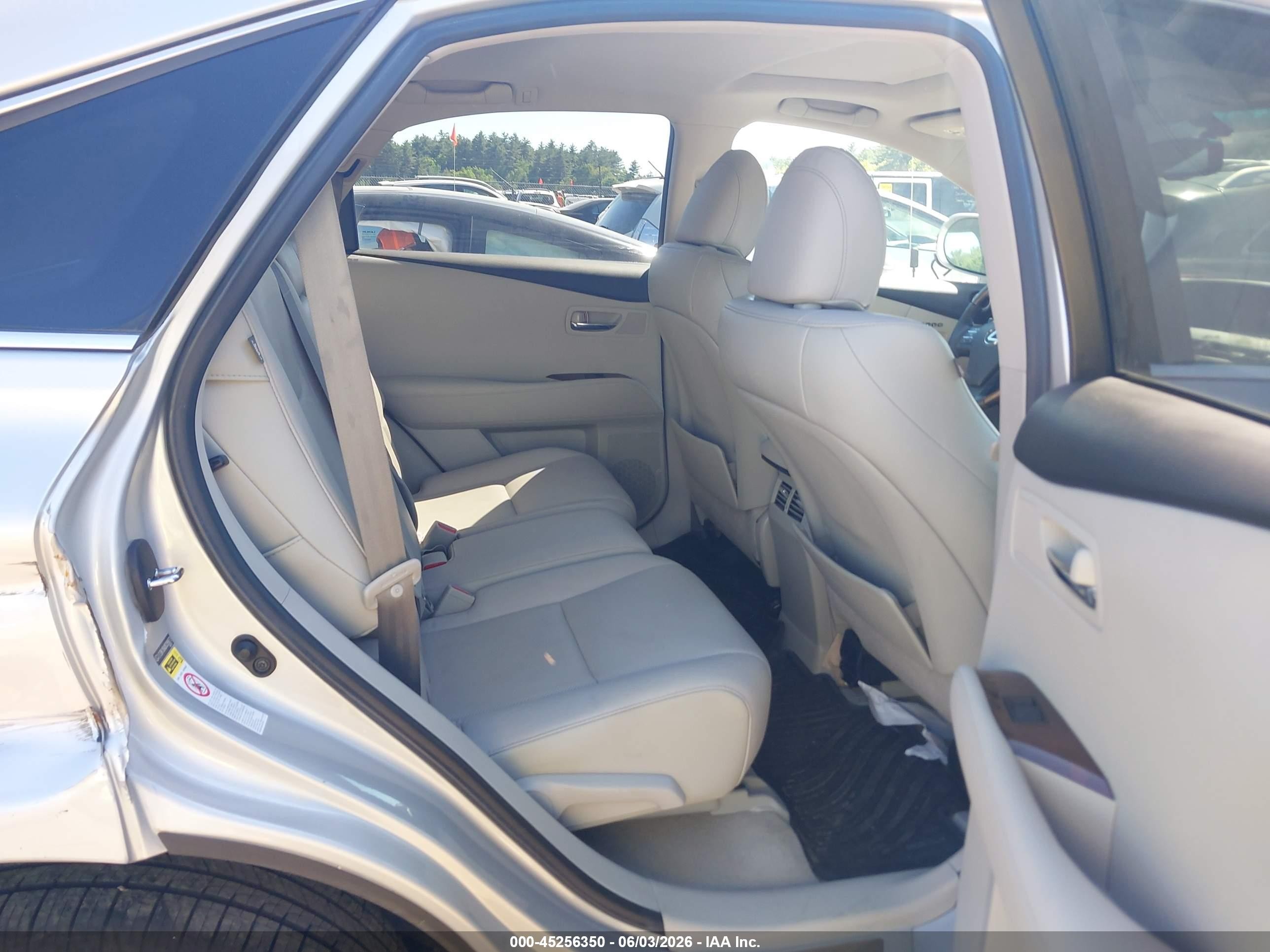 2011 Lexus Rx 350   Silver vin: 2T2BK1BAXBC099073