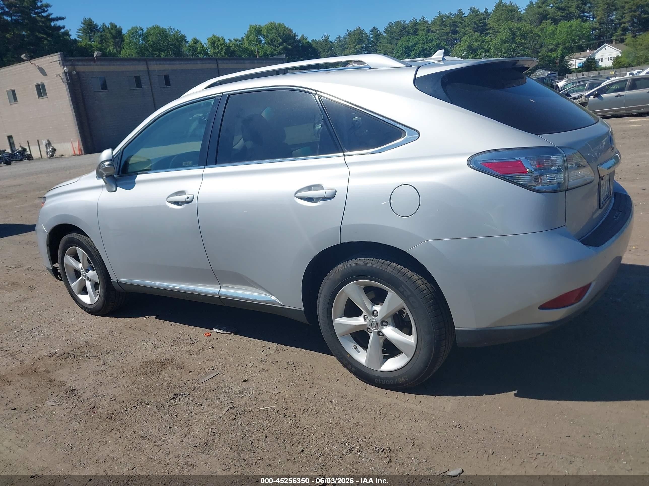 2011 Lexus Rx 350   Silver vin: 2T2BK1BAXBC099073