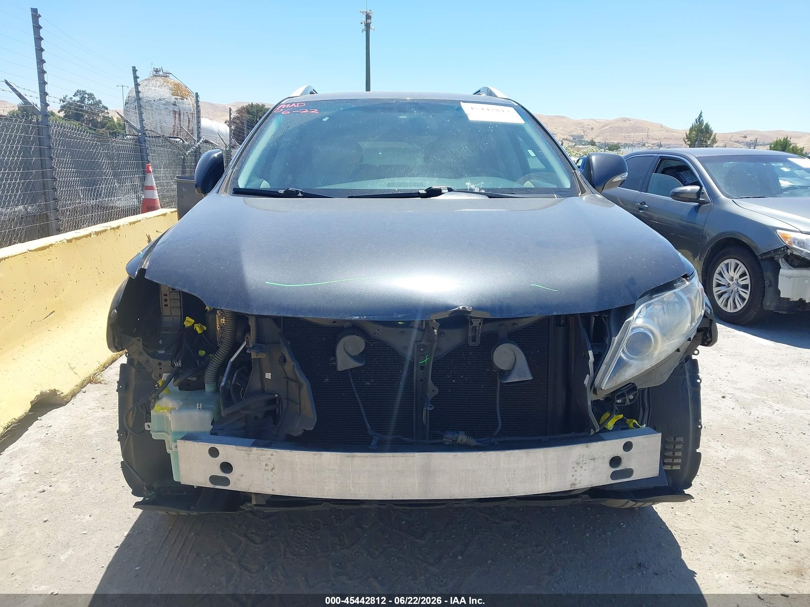 2011 Lexus Rx 350   Black vin: 2T2BK1BAXBC101341