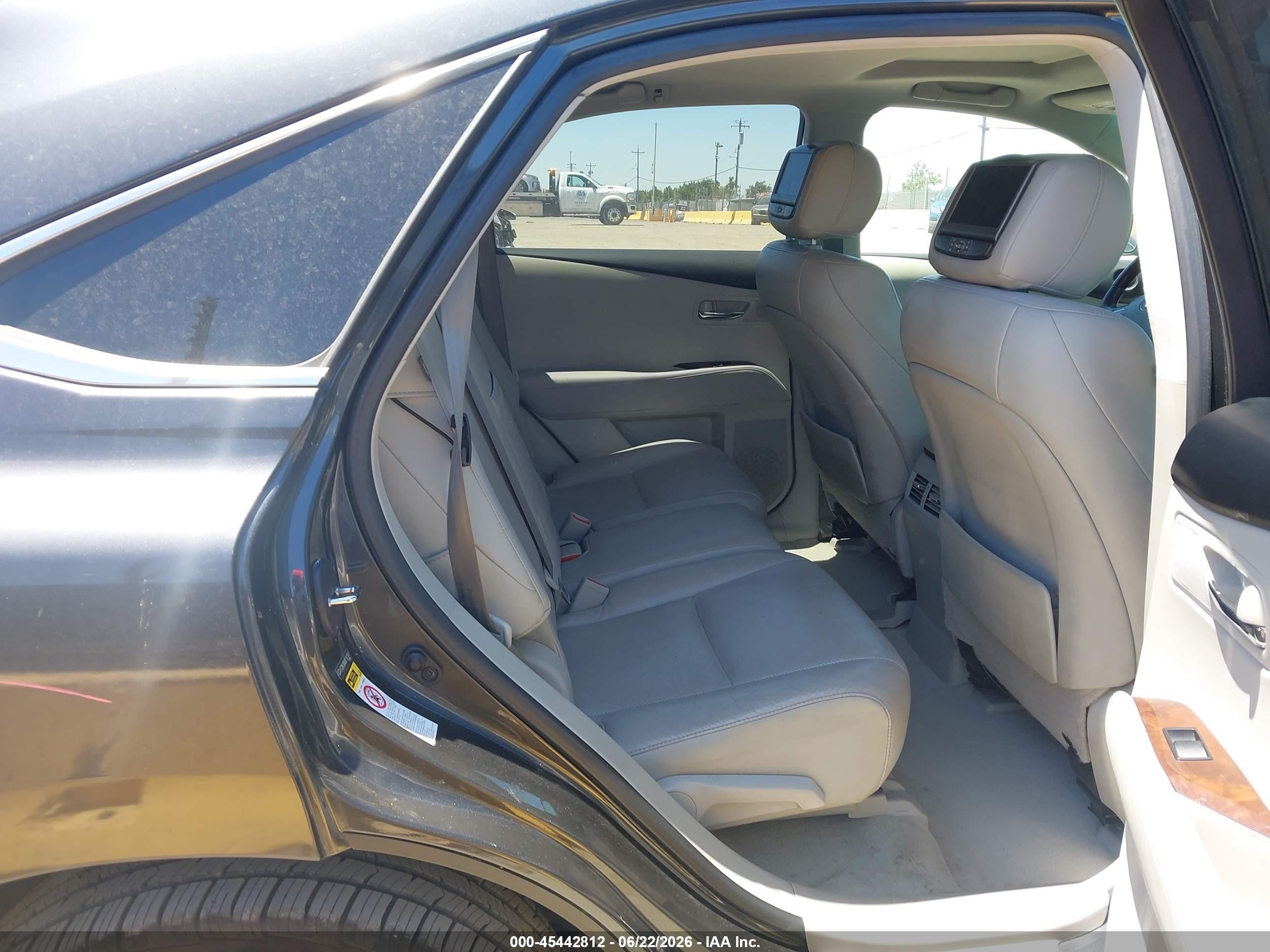 2011 Lexus Rx 350   Black vin: 2T2BK1BAXBC101341