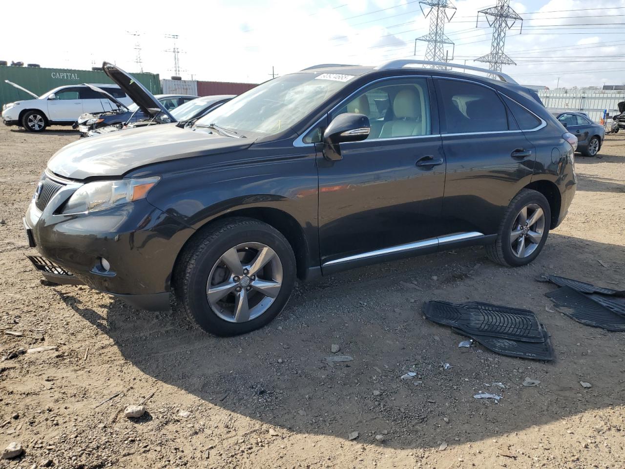 2011 Lexus Rx 350 Black vin: 2T2BK1BAXBC105826