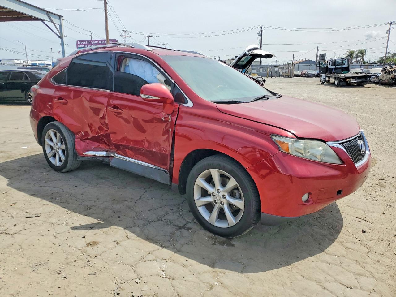 2011 Lexus Rx 350 Красный vin: 2T2BK1BAXBC111738