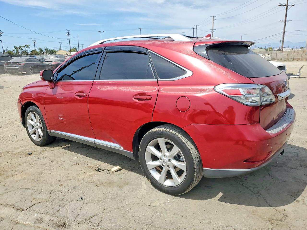 2011 Lexus Rx 350 Красный vin: 2T2BK1BAXBC111738