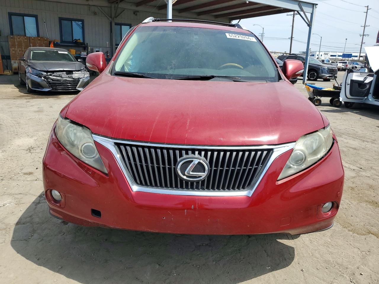 2011 Lexus Rx 350 Красный vin: 2T2BK1BAXBC111738