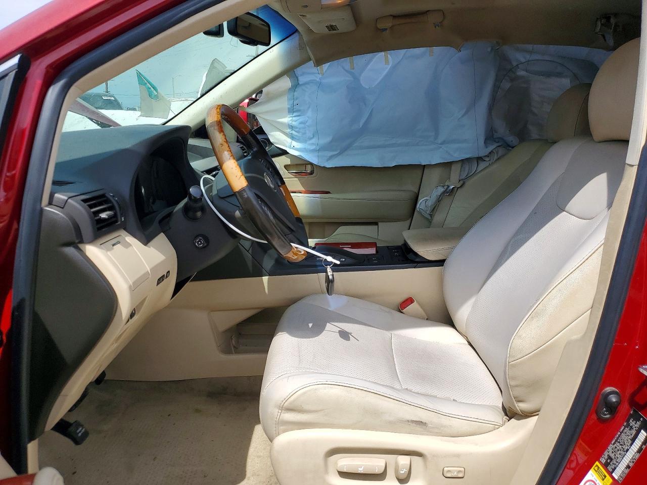 2011 Lexus Rx 350 Красный vin: 2T2BK1BAXBC111738