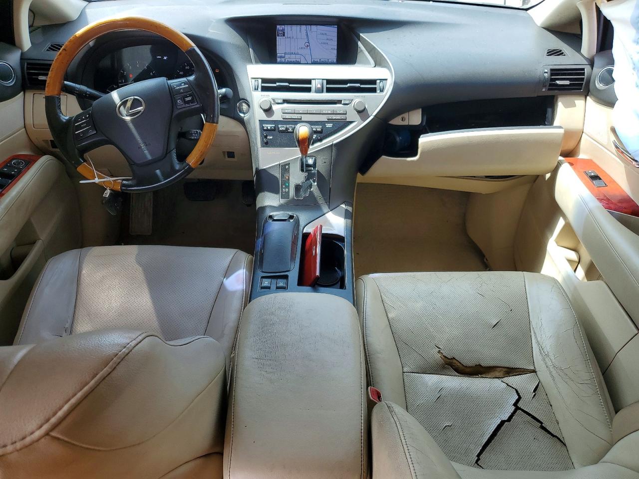 2011 Lexus Rx 350 Красный vin: 2T2BK1BAXBC111738