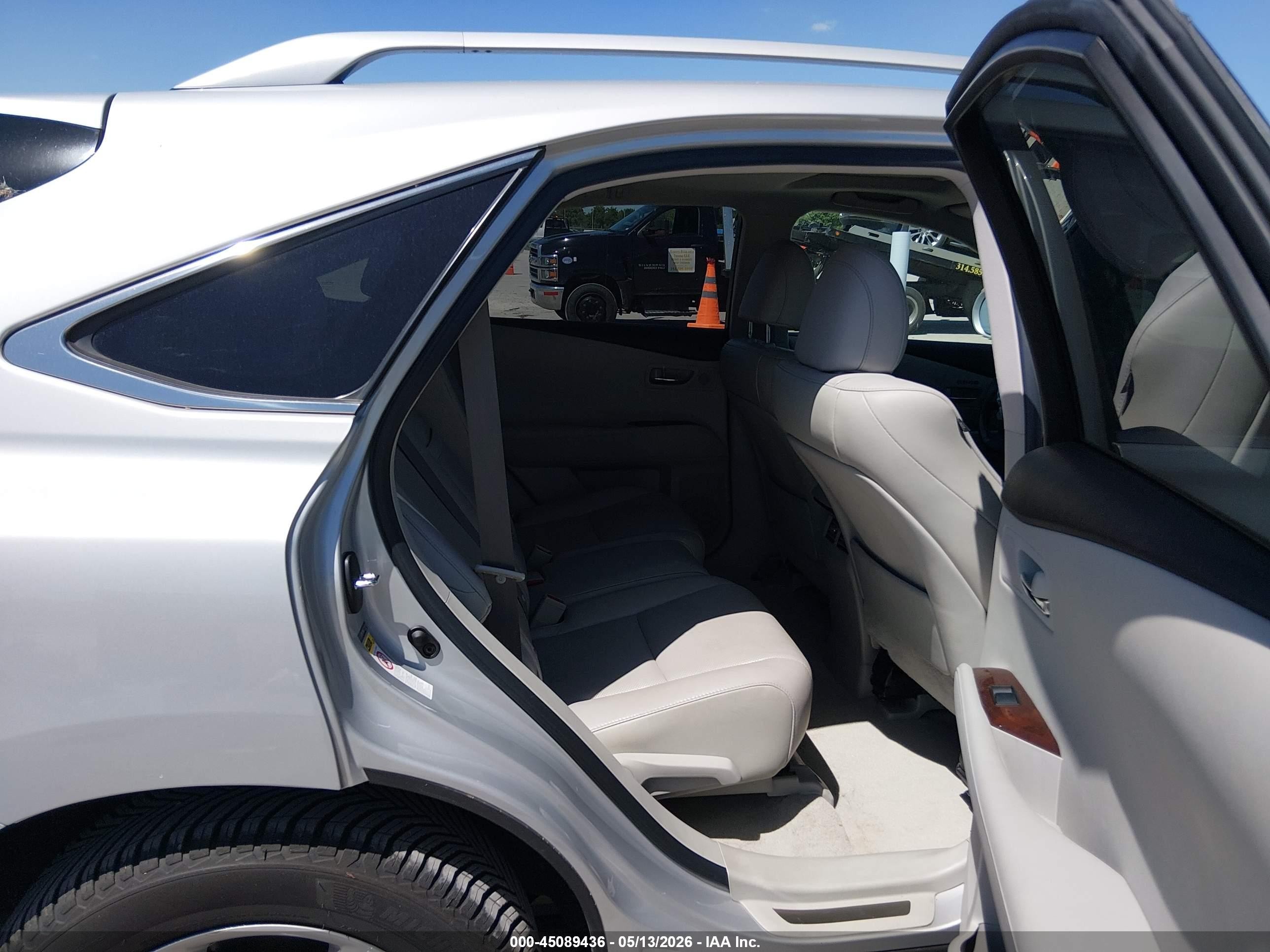 2012 Lexus Rx 350 Silver vin: 2T2BK1BAXCC124314