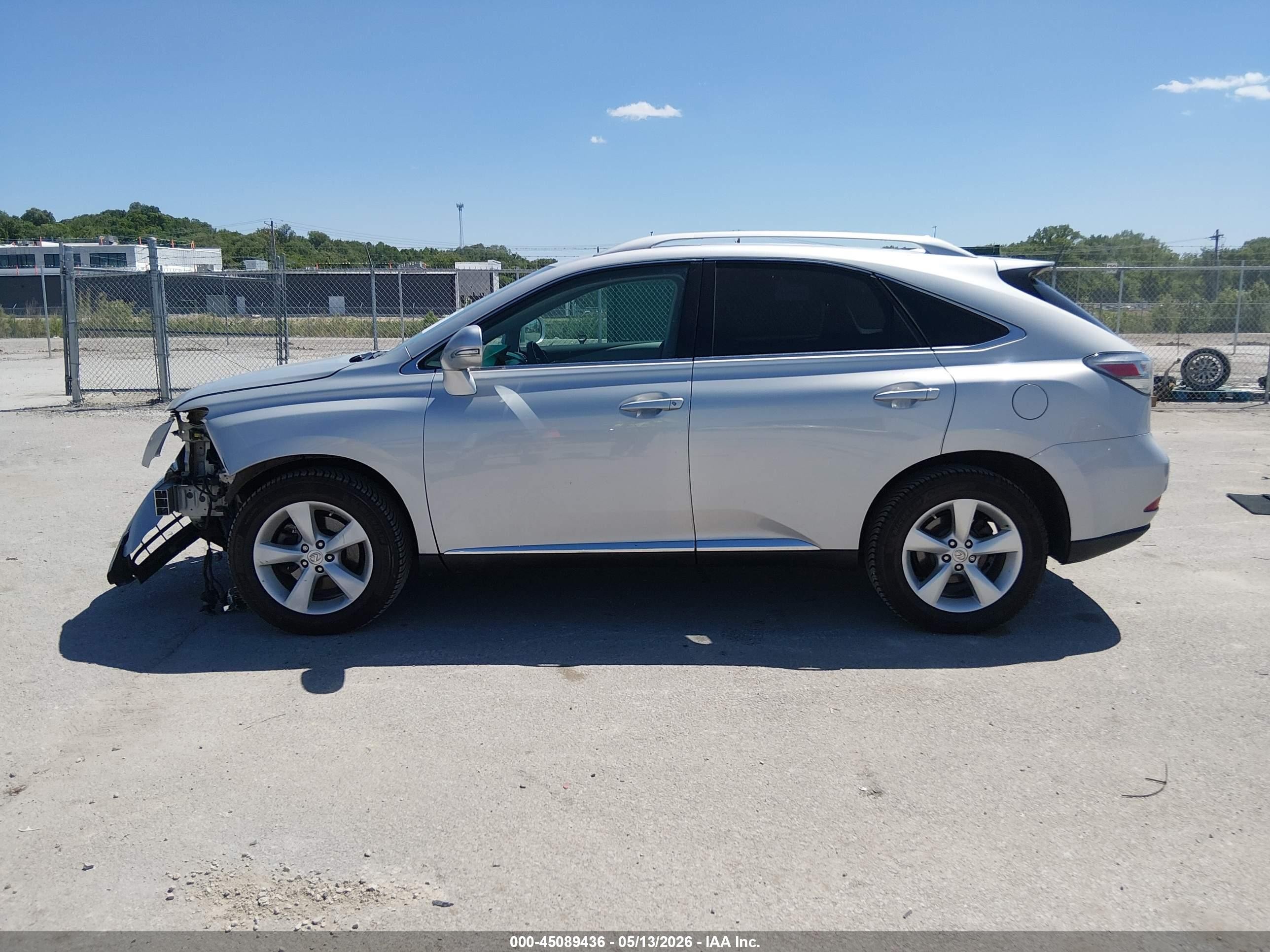 2012 Lexus Rx 350 Silver vin: 2T2BK1BAXCC124314