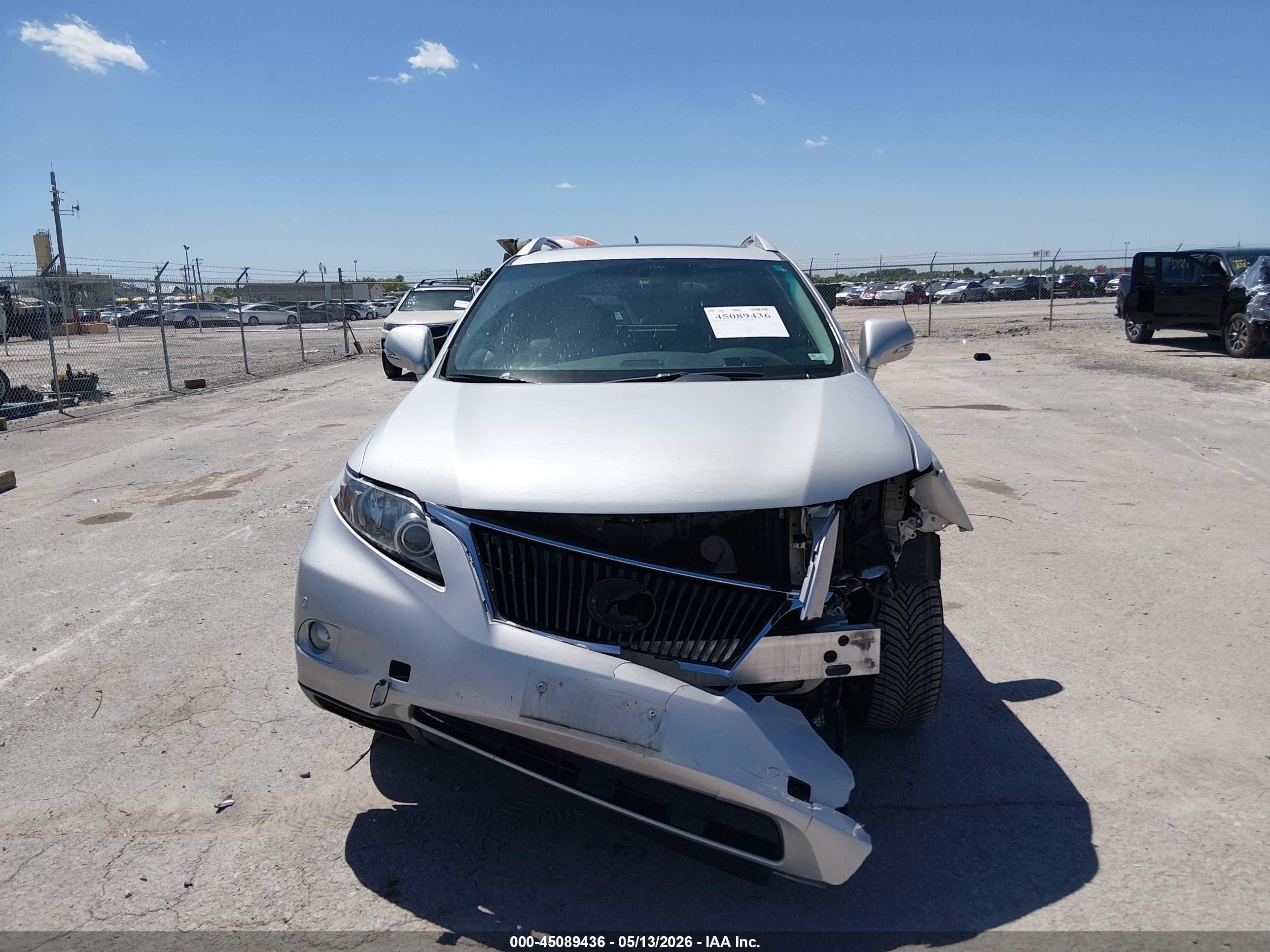 2012 Lexus Rx 350 Silver vin: 2T2BK1BAXCC124314