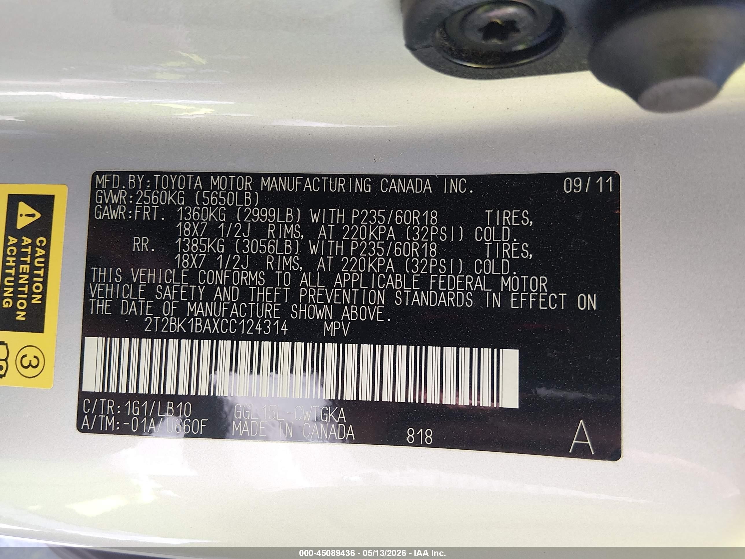 2012 Lexus Rx 350 Silver vin: 2T2BK1BAXCC124314