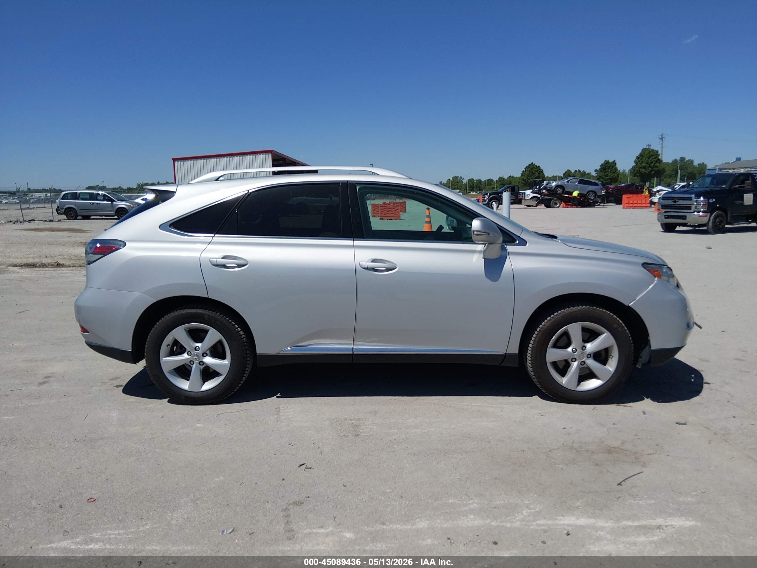2012 Lexus Rx 350 Silver vin: 2T2BK1BAXCC124314