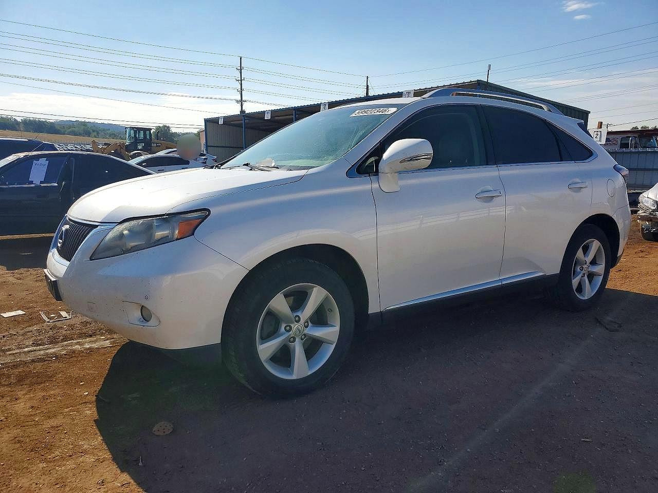 2012 Lexus Rx 350 Белый vin: 2T2BK1BAXCC131330