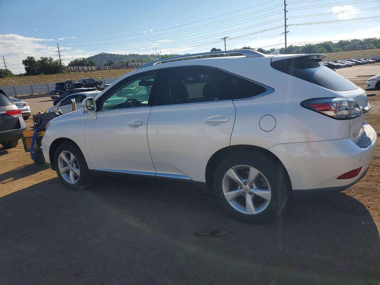 2012 Lexus Rx 350 Белый vin: 2T2BK1BAXCC131330