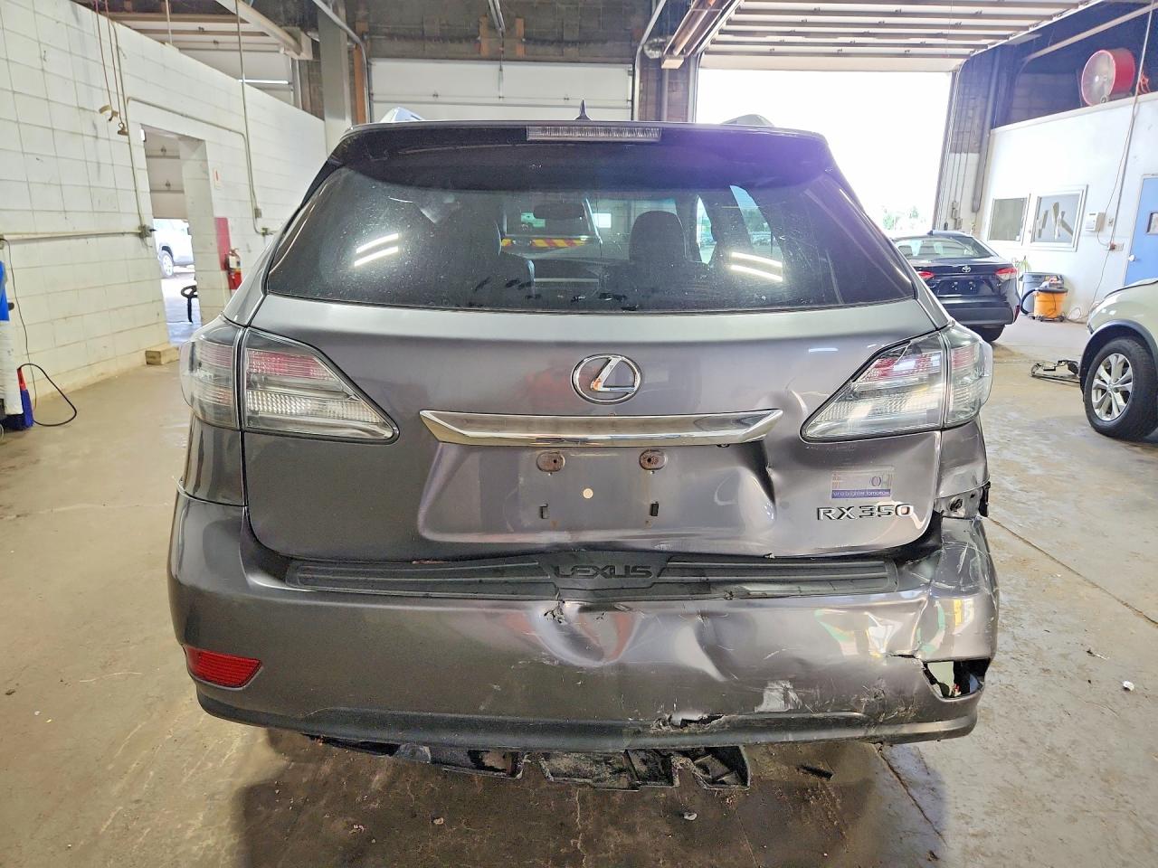2012 Lexus Rx 350 Gray vin: 2T2BK1BAXCC132123