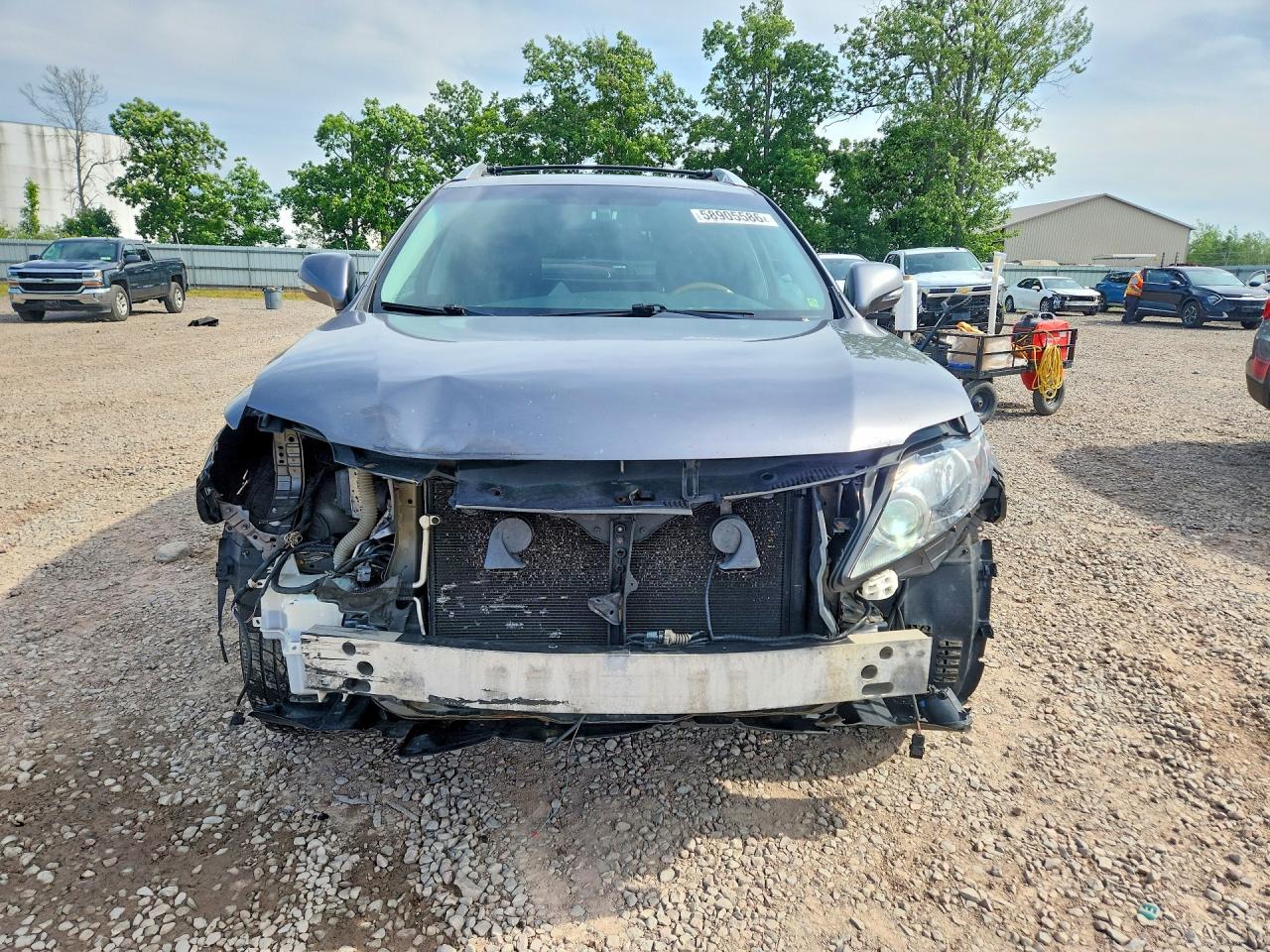 2012 Lexus Rx 350 Gray vin: 2T2BK1BAXCC134115