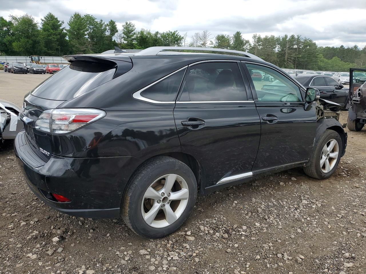 2012 Lexus Rx 350 Black vin: 2T2BK1BAXCC145812