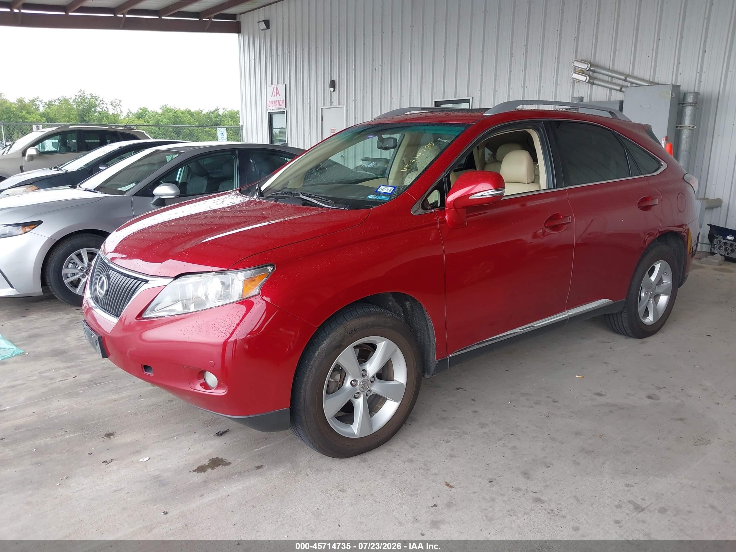 2012 Lexus Rx 350   Burgundy vin: 2T2BK1BAXCC146345