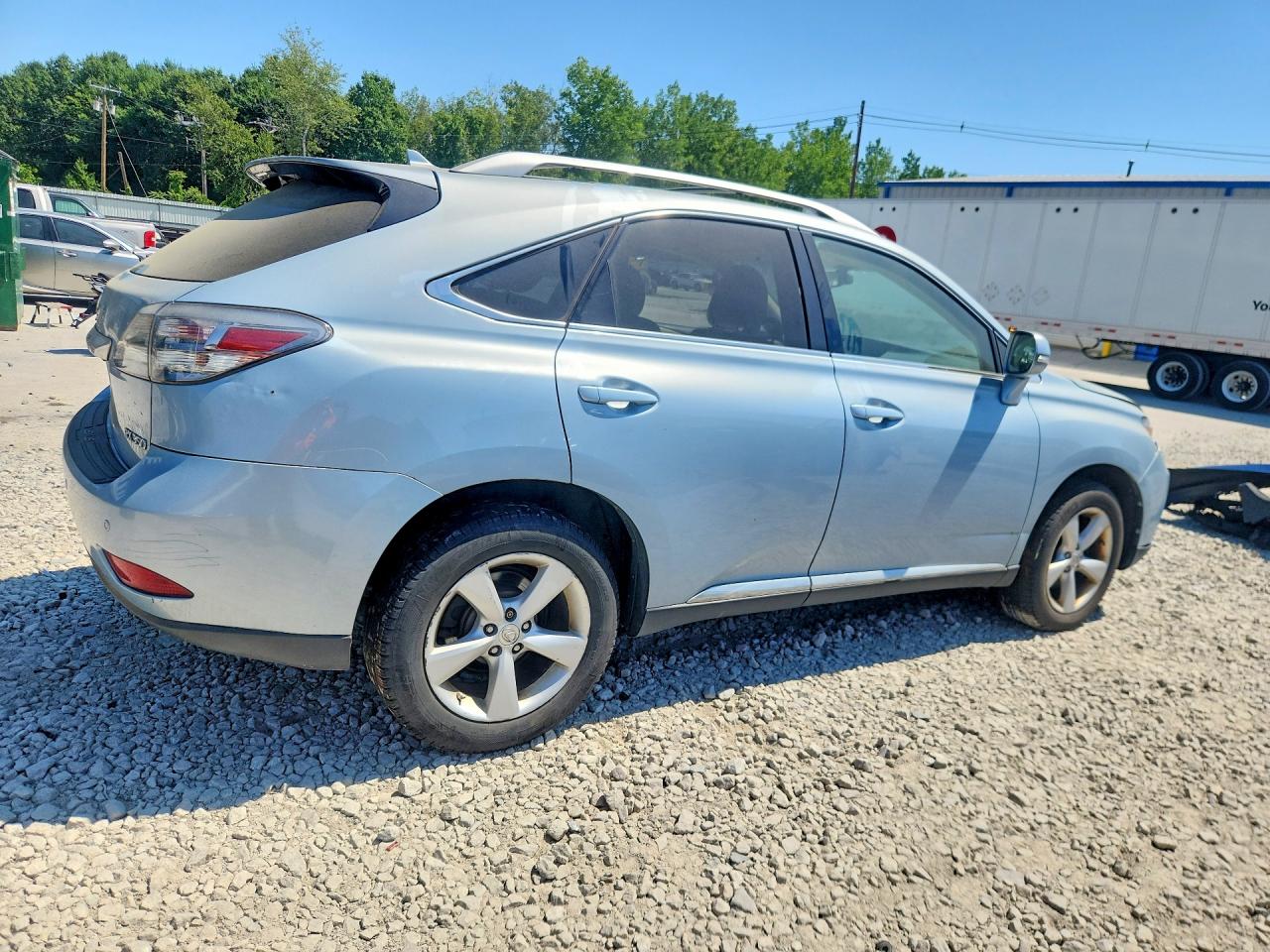 2012 Lexus Rx 350 Blue vin: 2T2BK1BAXCC150153