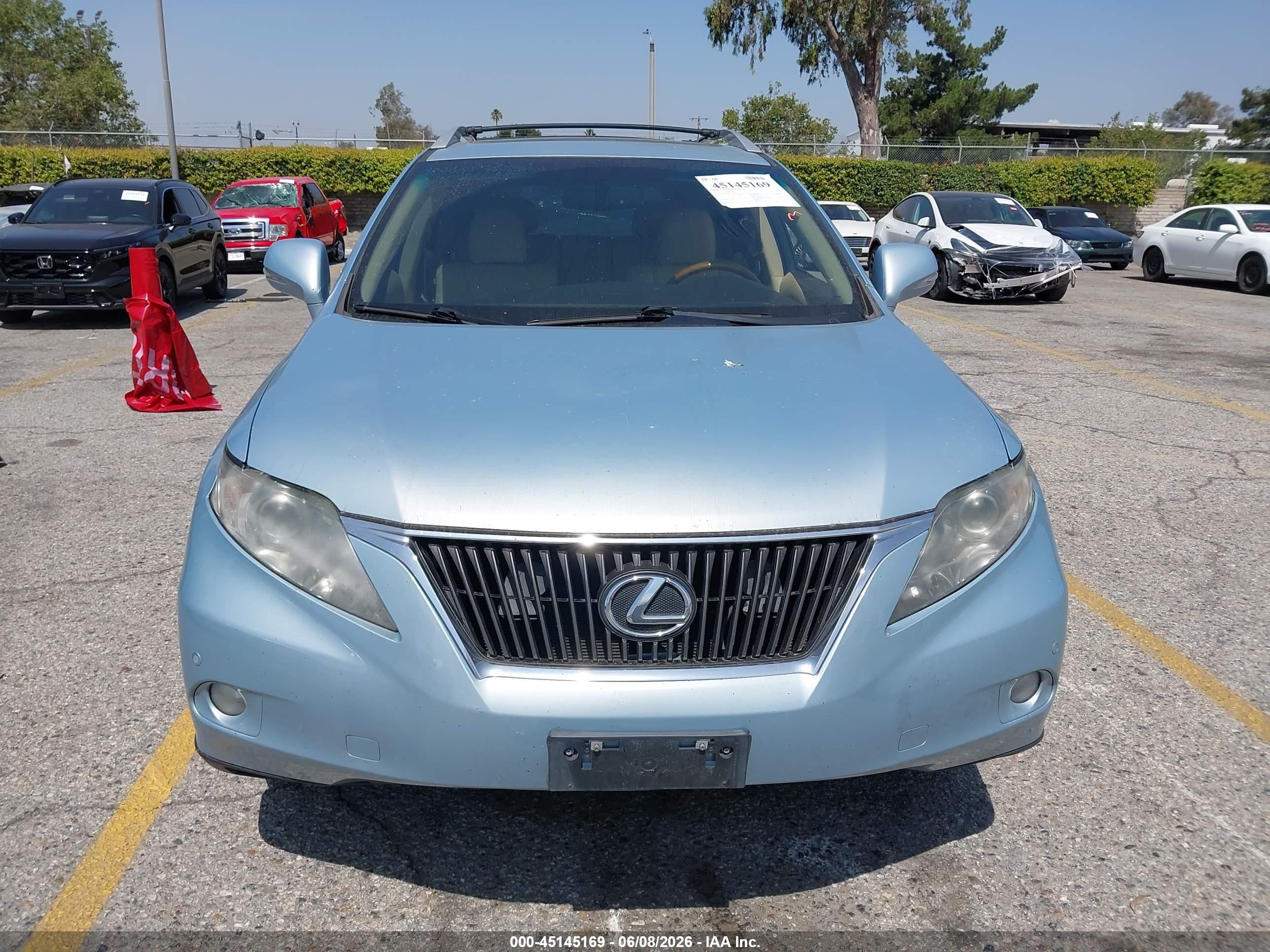 2012 Lexus Rx 350 Blue vin: 2T2BK1BAXCC151738