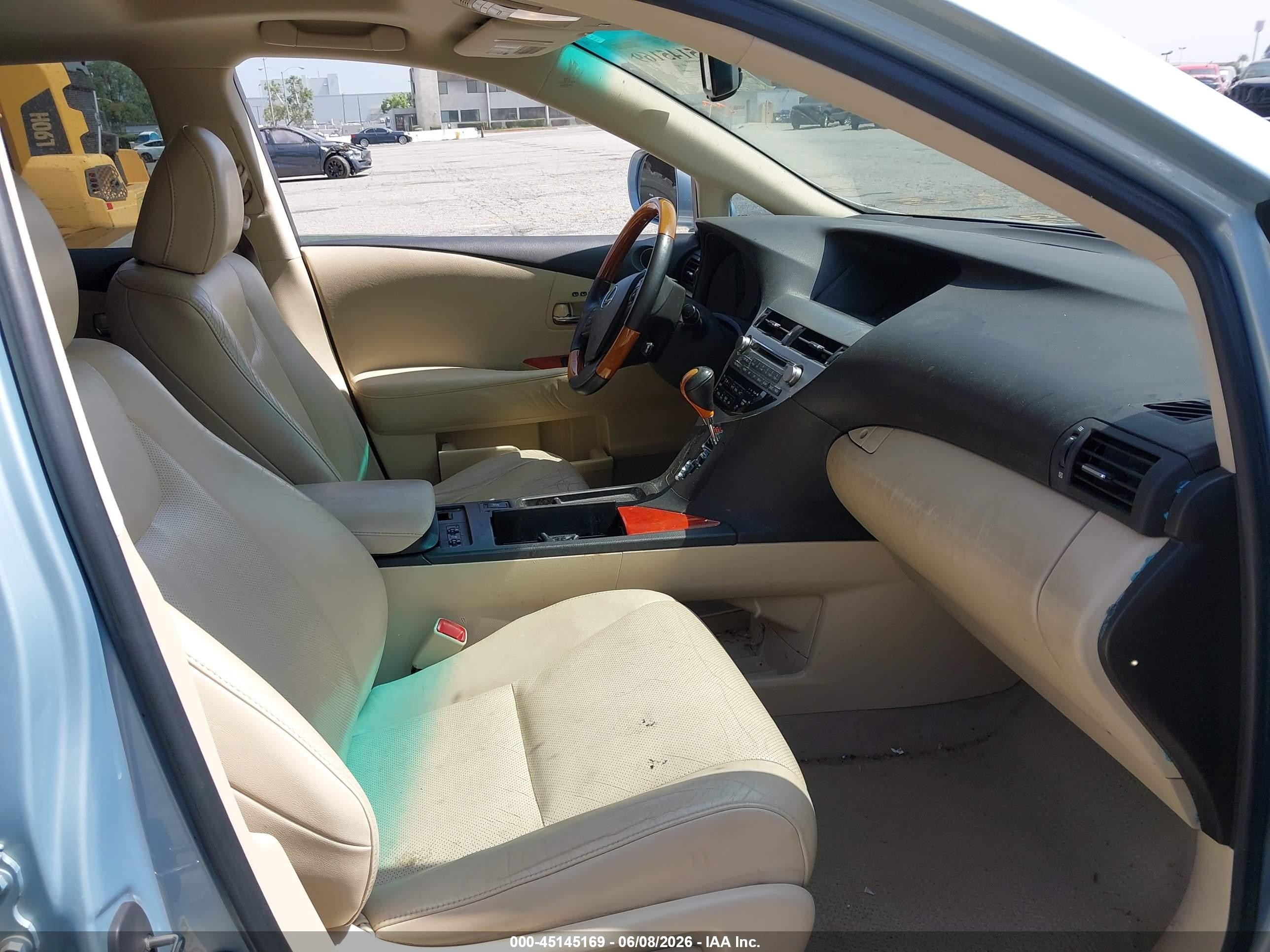 2012 Lexus Rx 350 Blue vin: 2T2BK1BAXCC151738