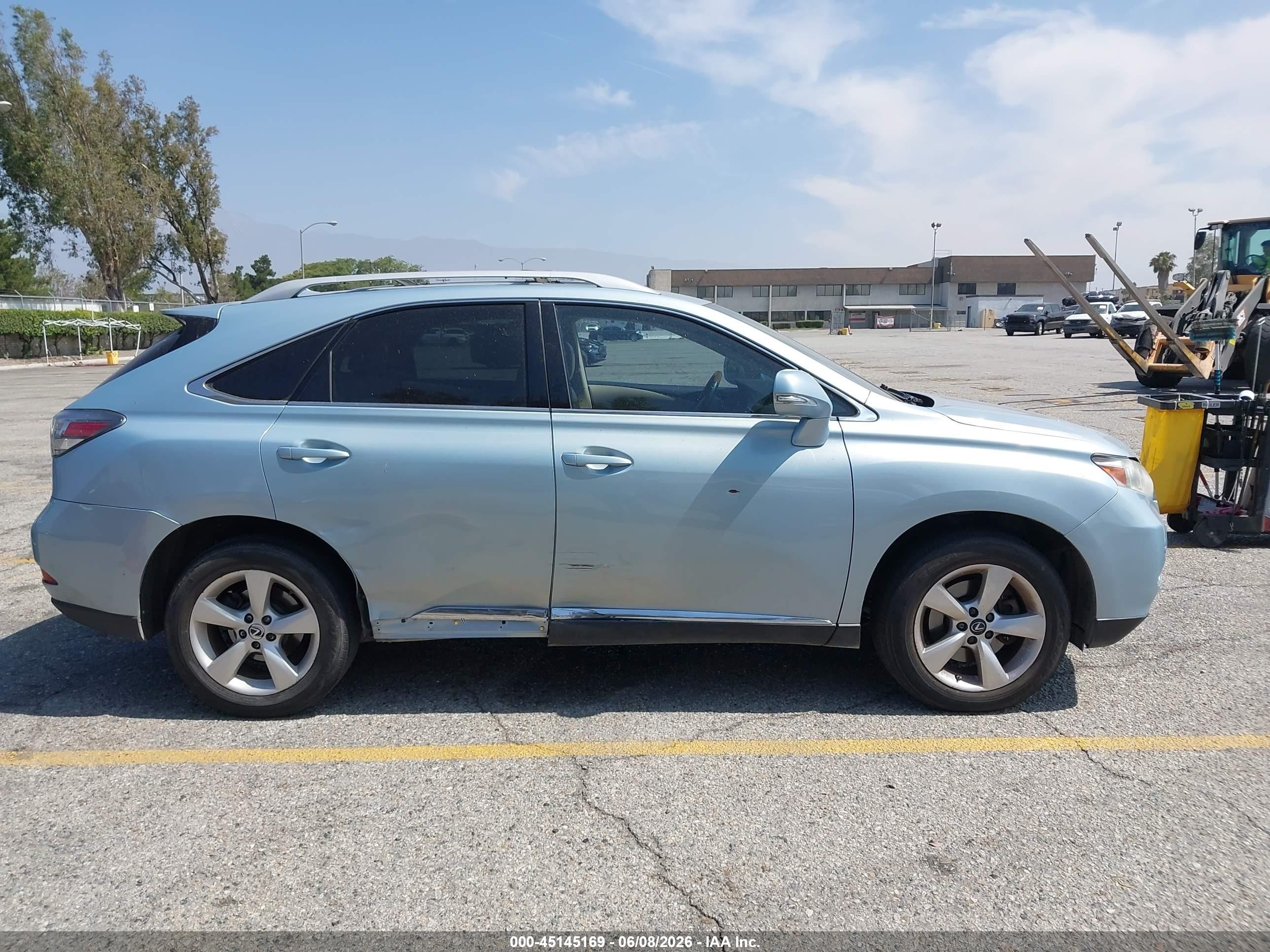 2012 Lexus Rx 350 Blue vin: 2T2BK1BAXCC151738
