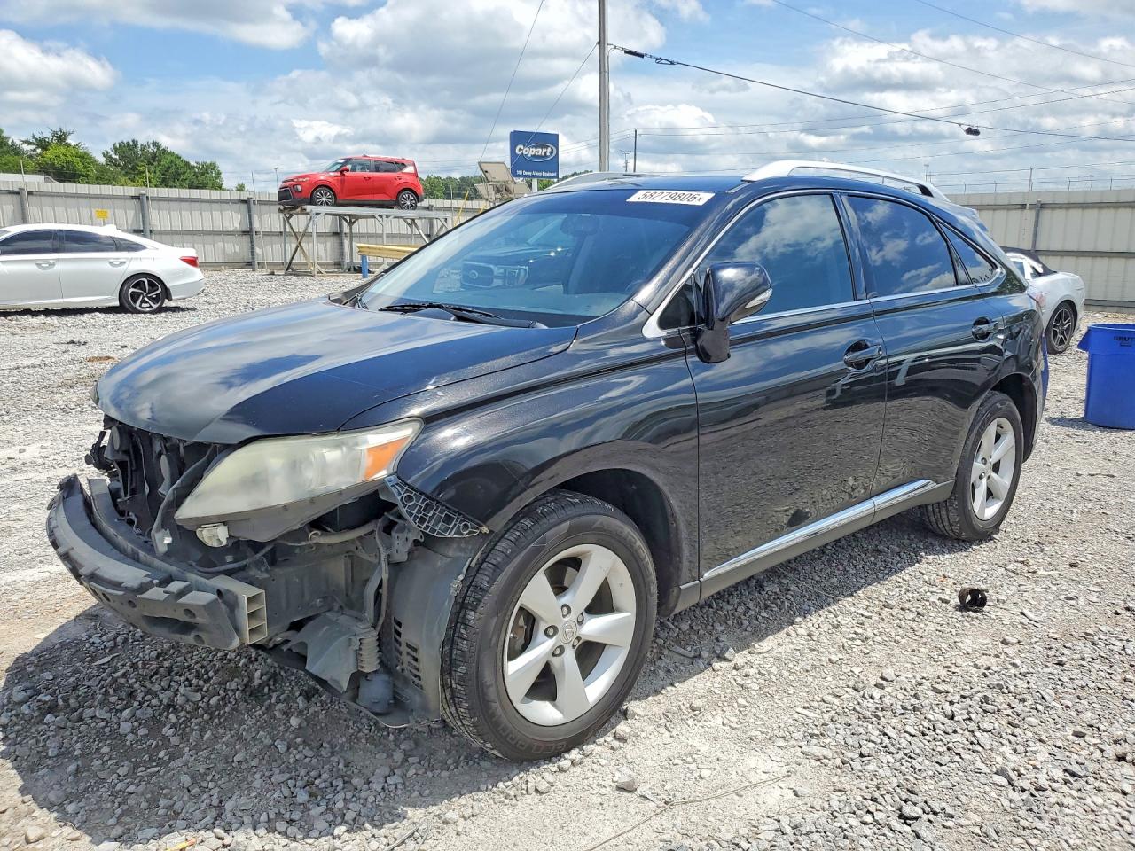 2012 Lexus Rx 350 Black vin: 2T2BK1BAXCC153134
