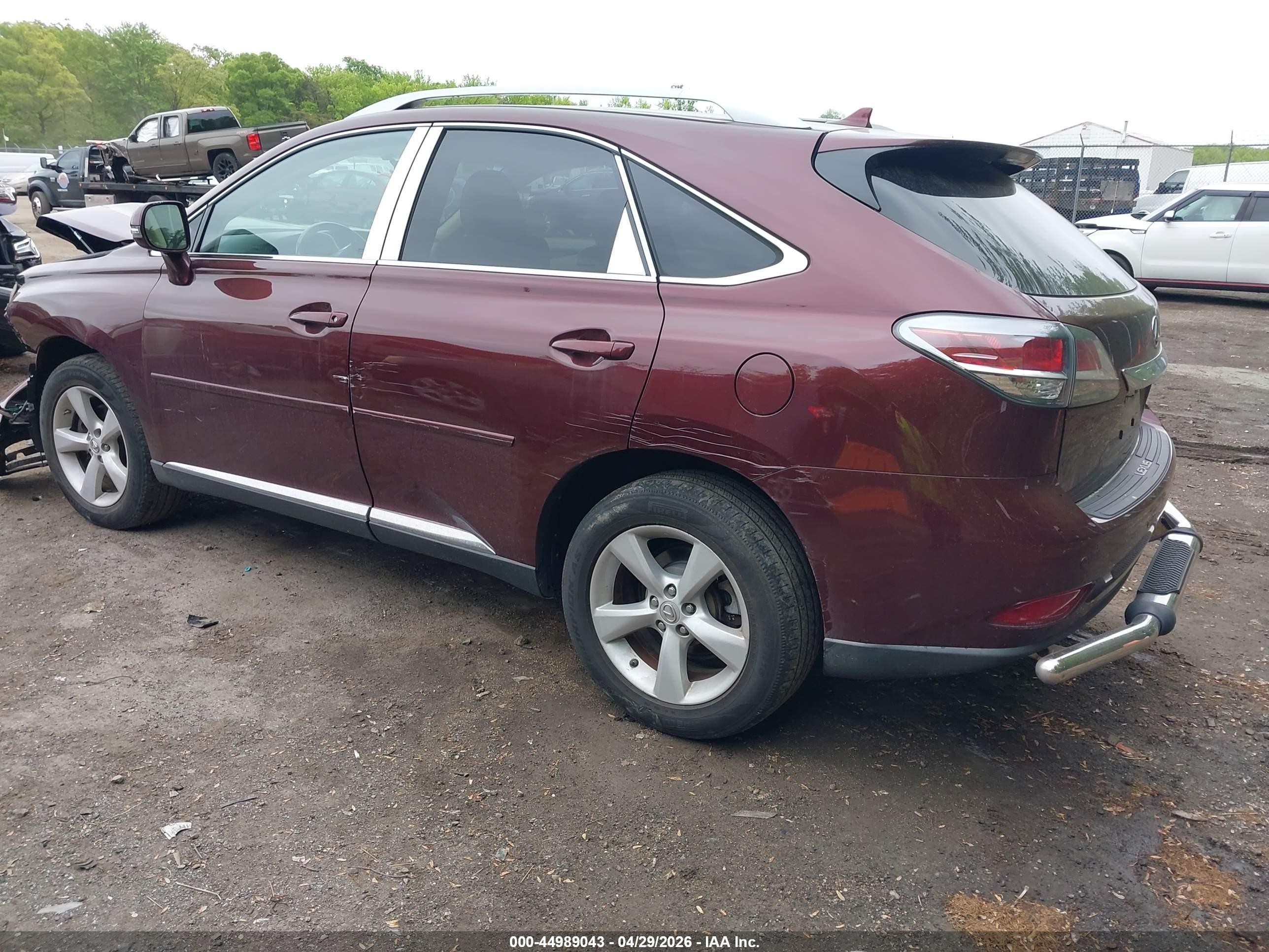 2013 Lexus Rx 350   Maroon vin: 2T2BK1BAXDC154950