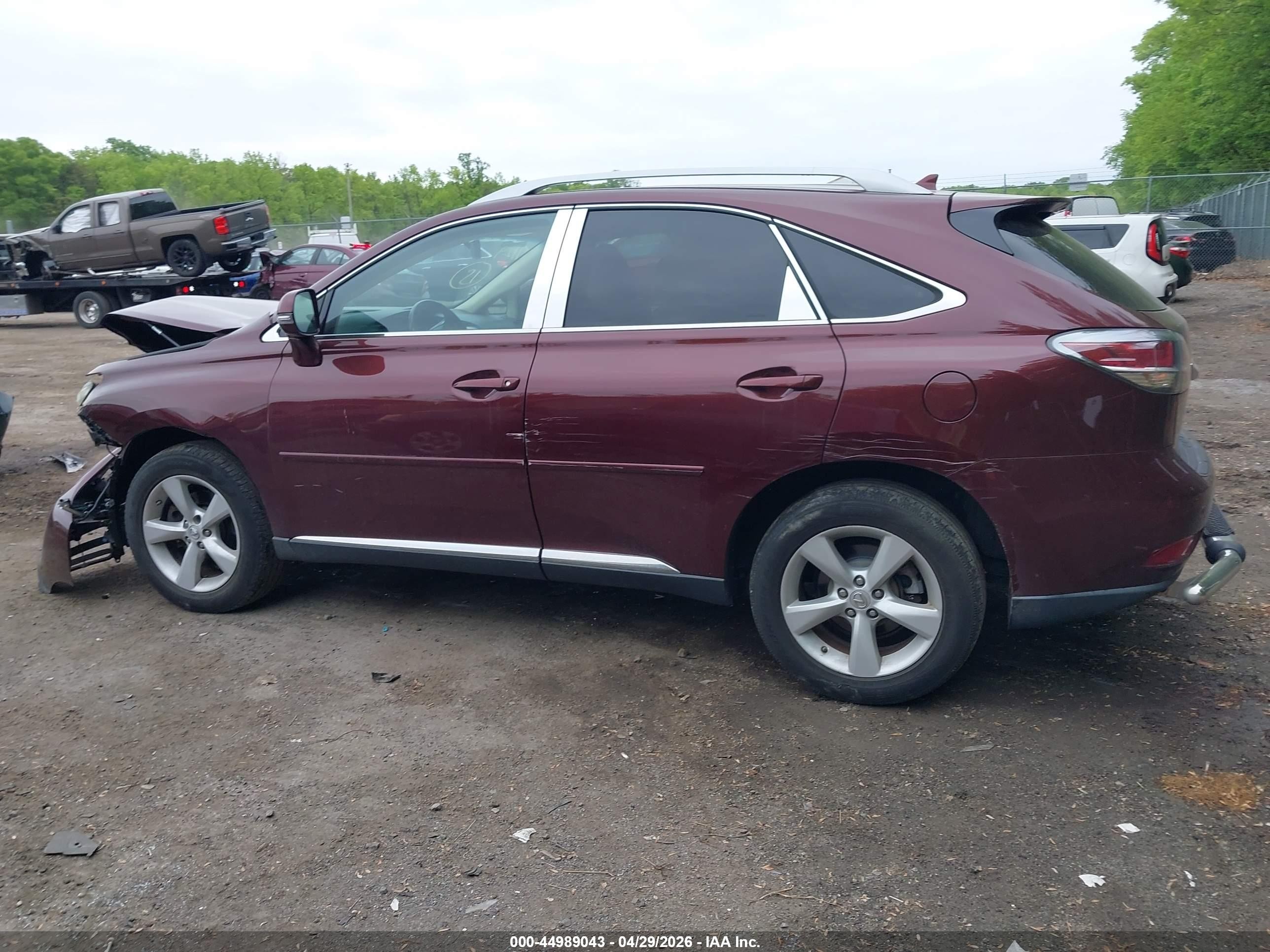 2013 Lexus Rx 350   Maroon vin: 2T2BK1BAXDC154950
