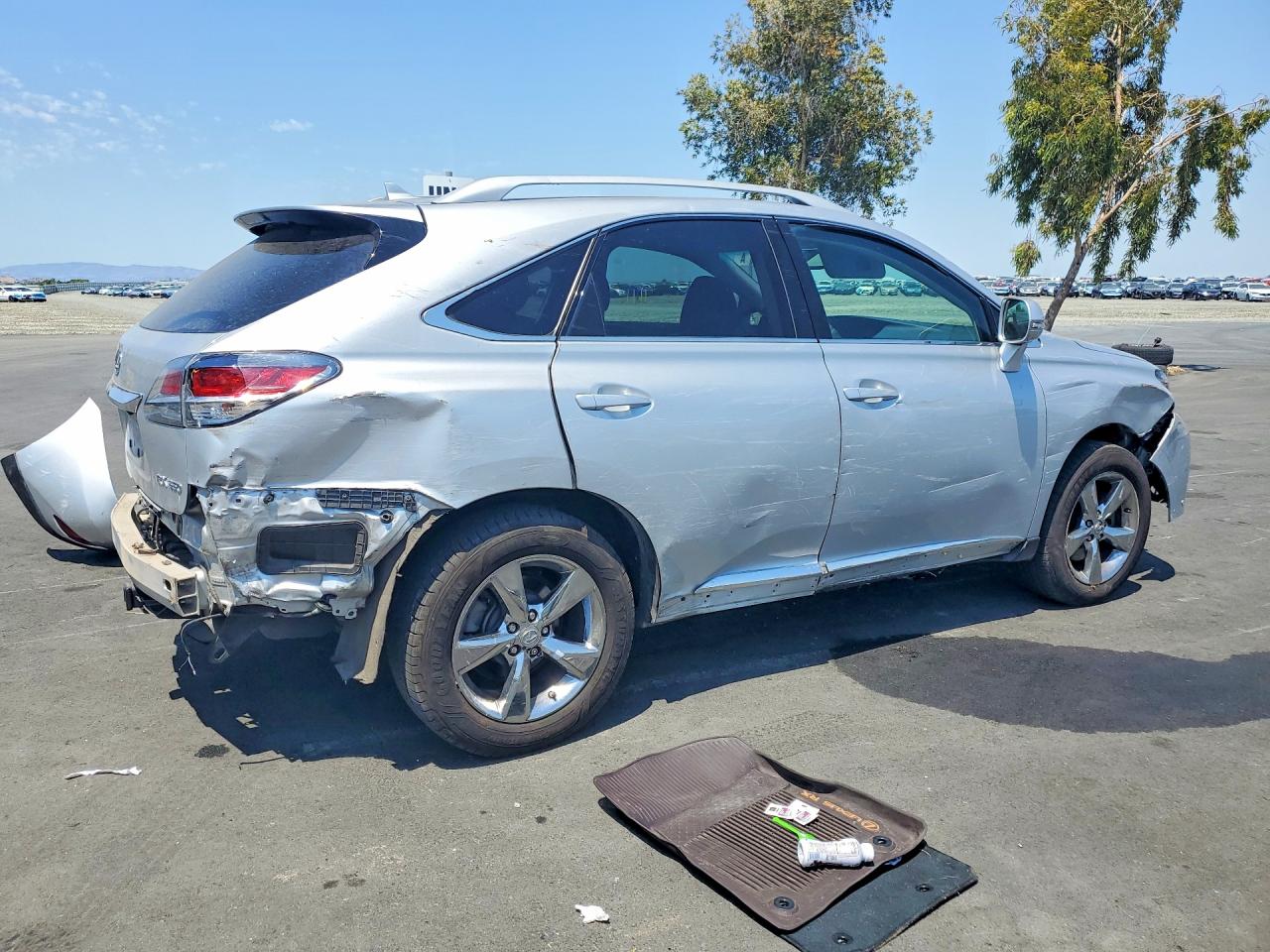 2013 Lexus Rx 350 Base Silver vin: 2T2BK1BAXDC155029