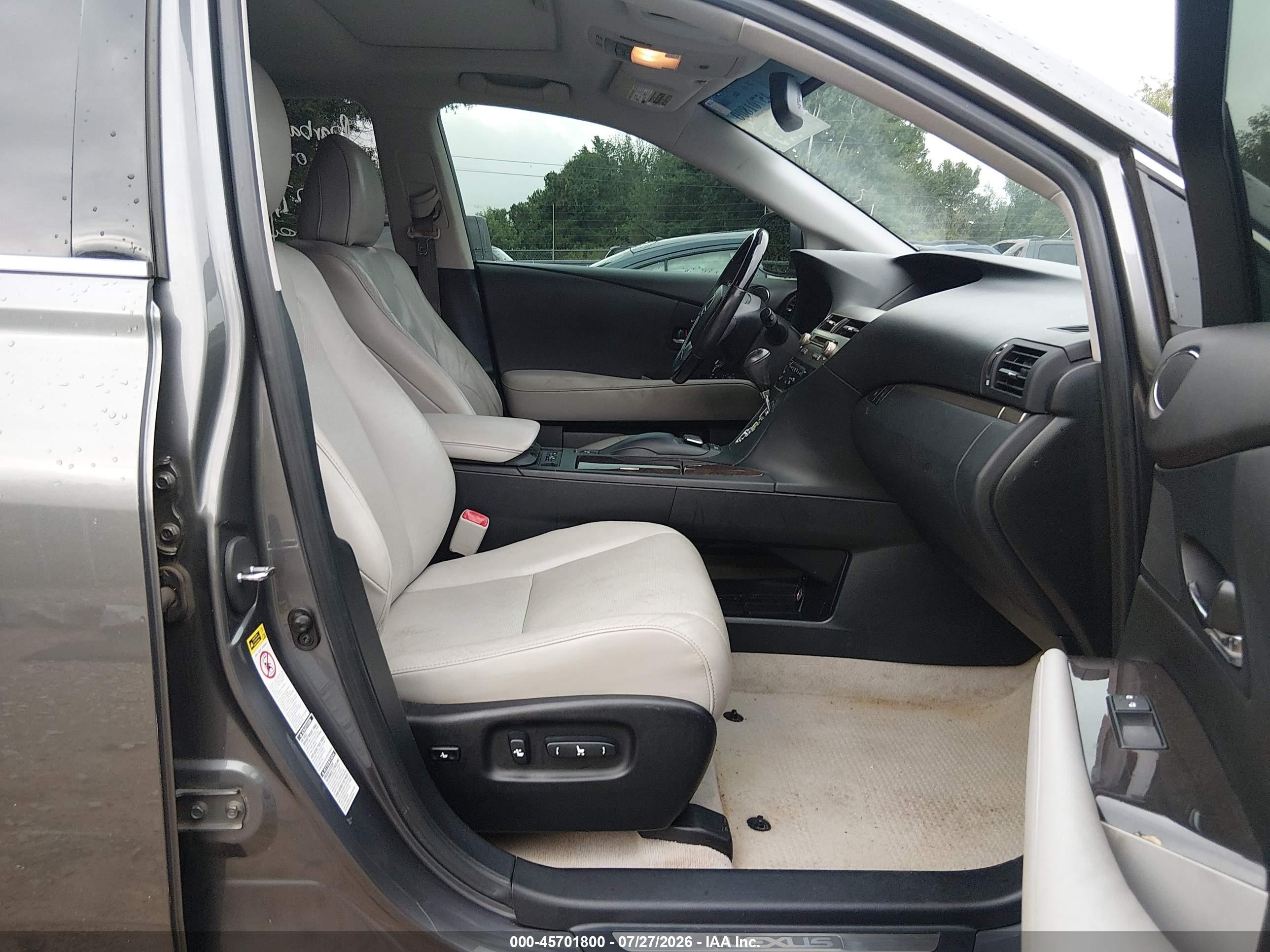 2013 Lexus Rx 350   Gray vin: 2T2BK1BAXDC155158