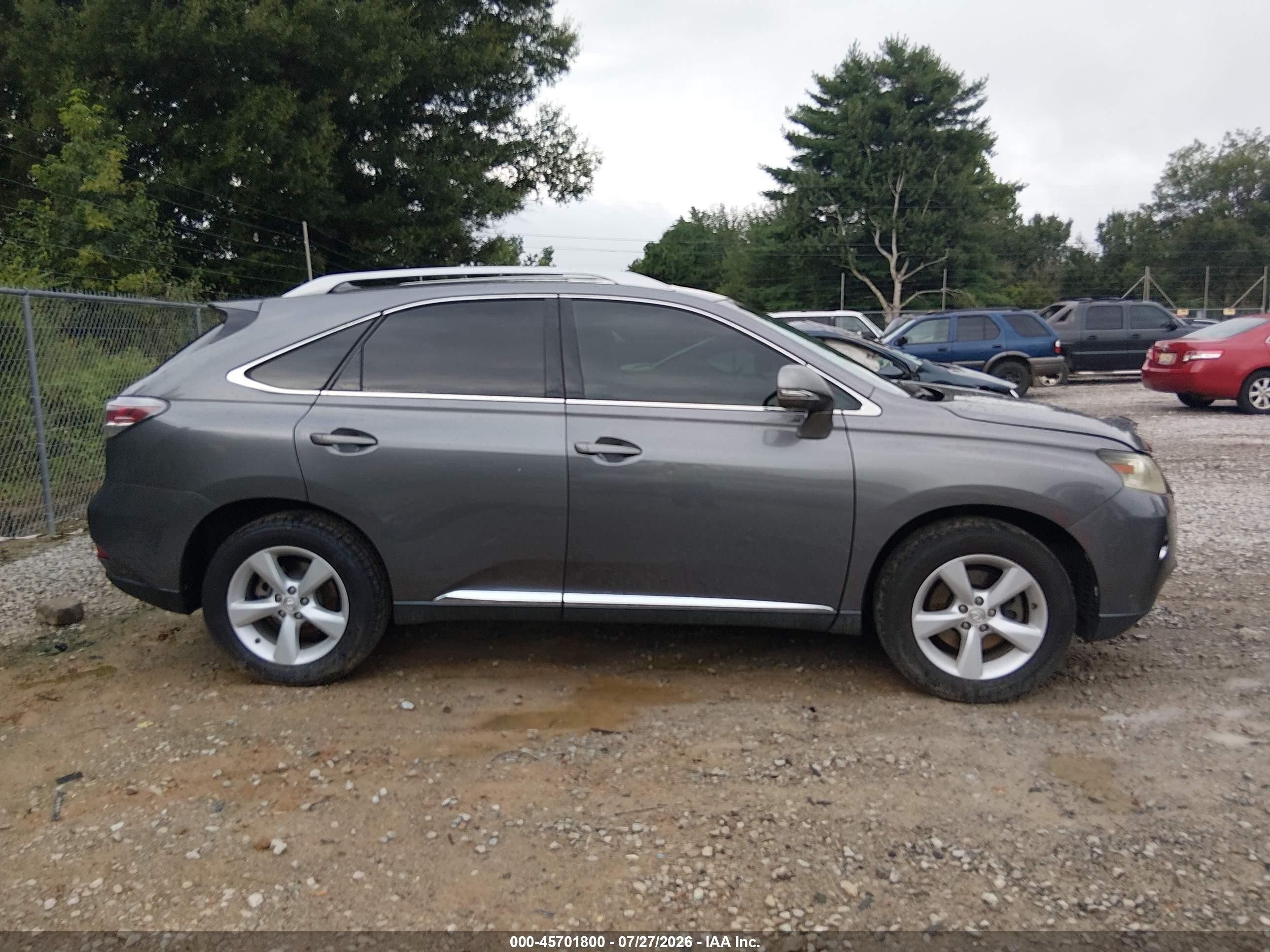 2013 Lexus Rx 350   Gray vin: 2T2BK1BAXDC155158