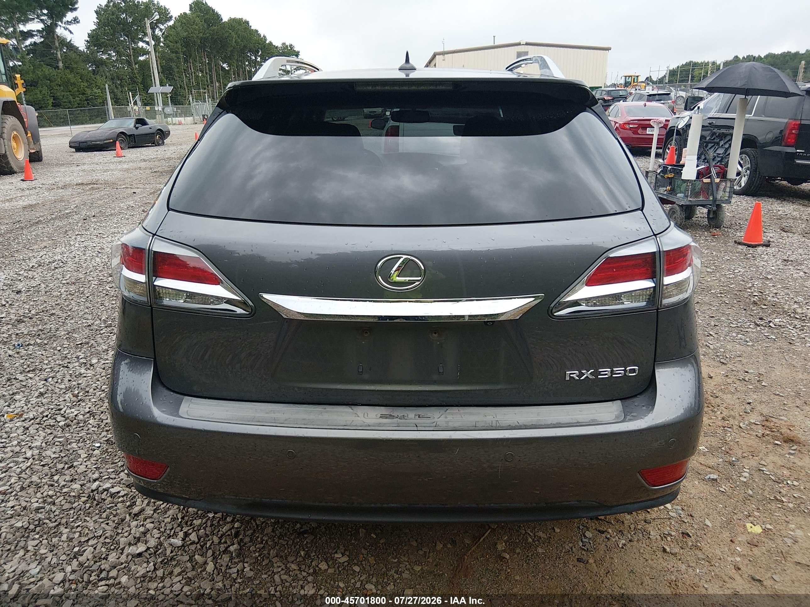 2013 Lexus Rx 350   Gray vin: 2T2BK1BAXDC155158