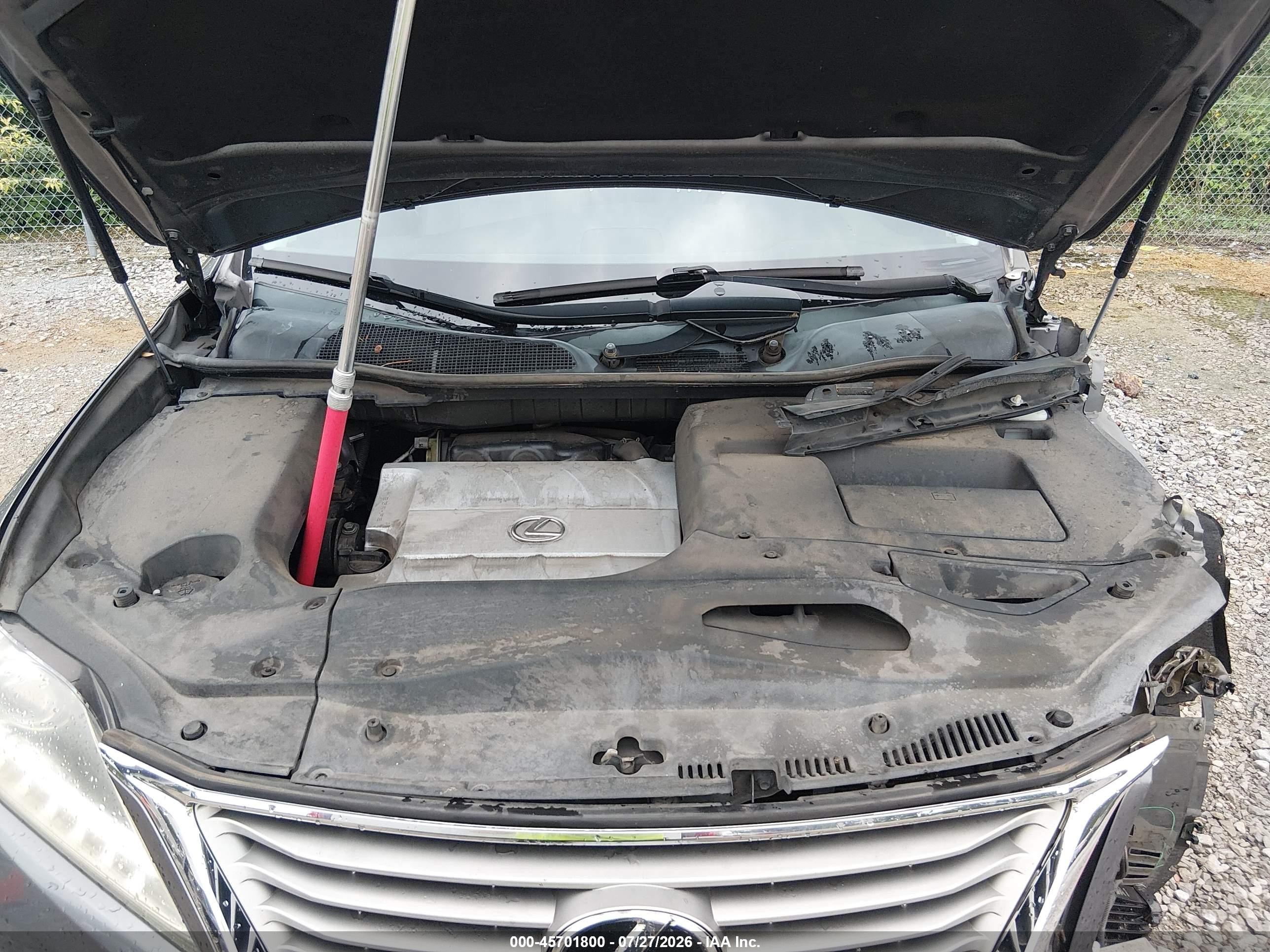 2013 Lexus Rx 350   Gray vin: 2T2BK1BAXDC155158