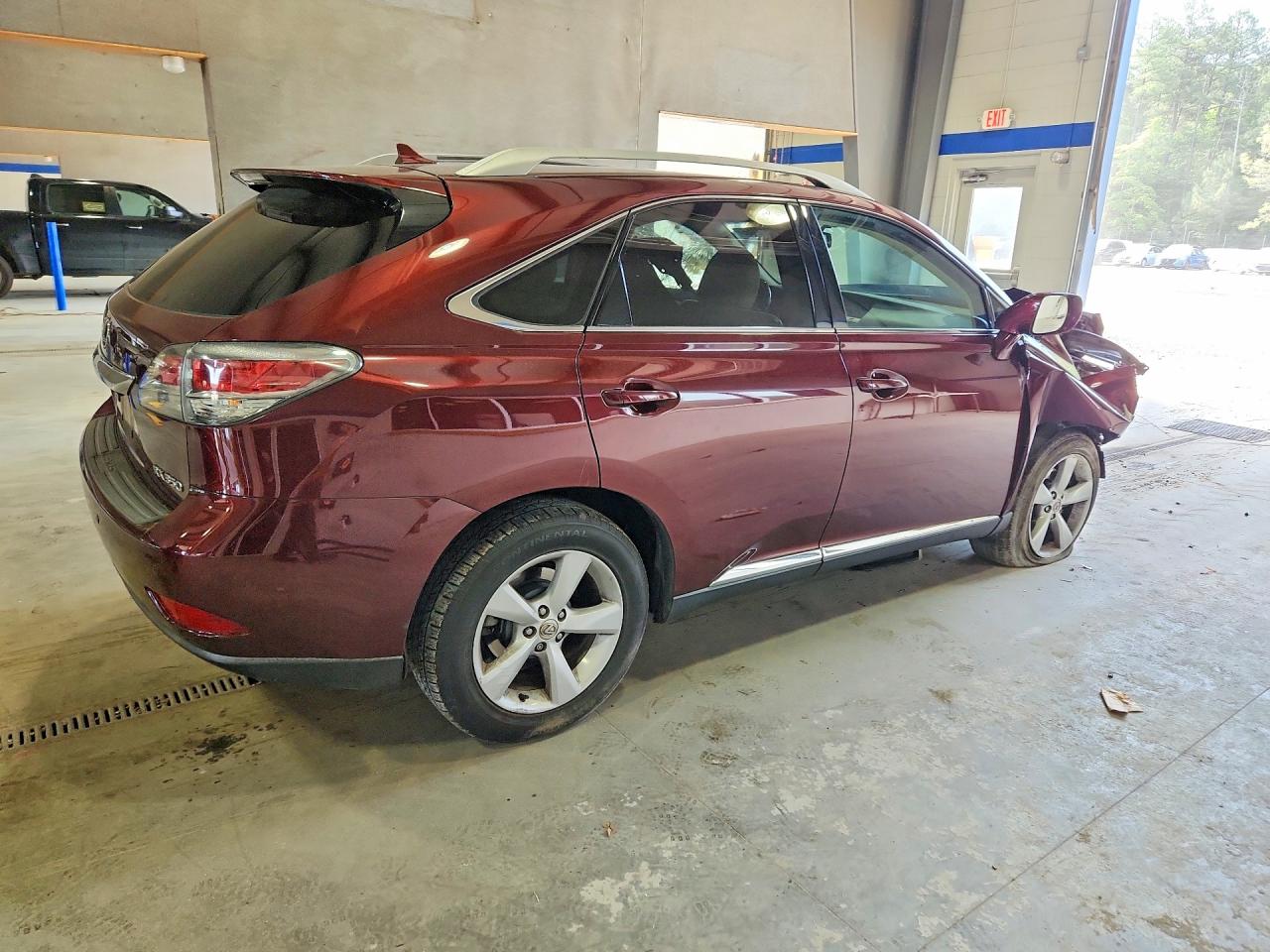 2013 Lexus Rx 350 Base Burgundy vin: 2T2BK1BAXDC157668