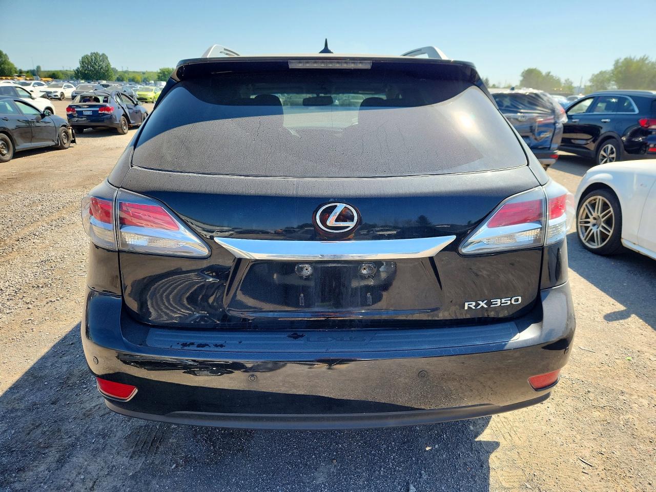 2013 Lexus Rx 350 Base Black vin: 2T2BK1BAXDC158853