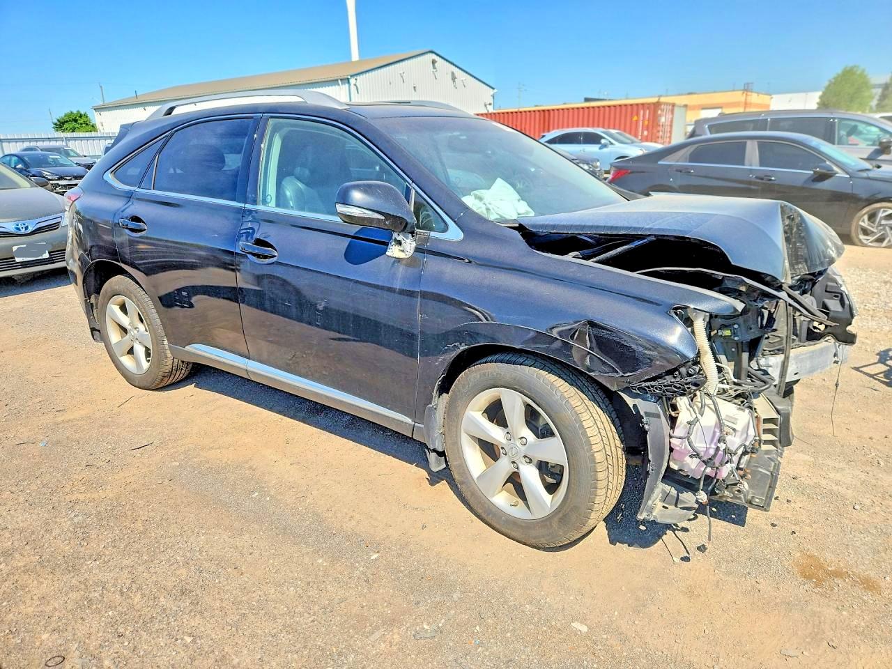 2013 Lexus Rx 350 Base Black vin: 2T2BK1BAXDC158853