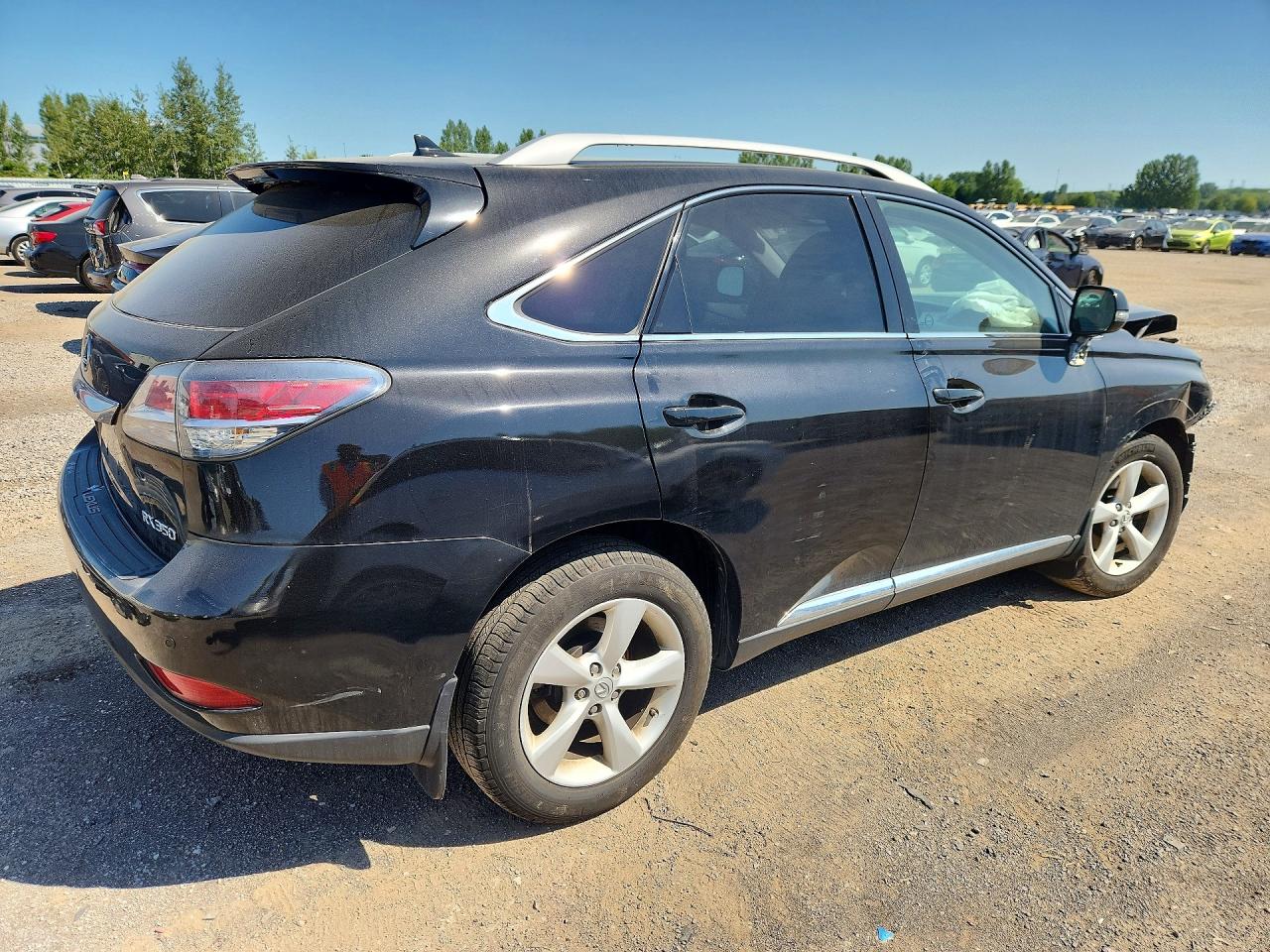 2013 Lexus Rx 350 Base Black vin: 2T2BK1BAXDC158853