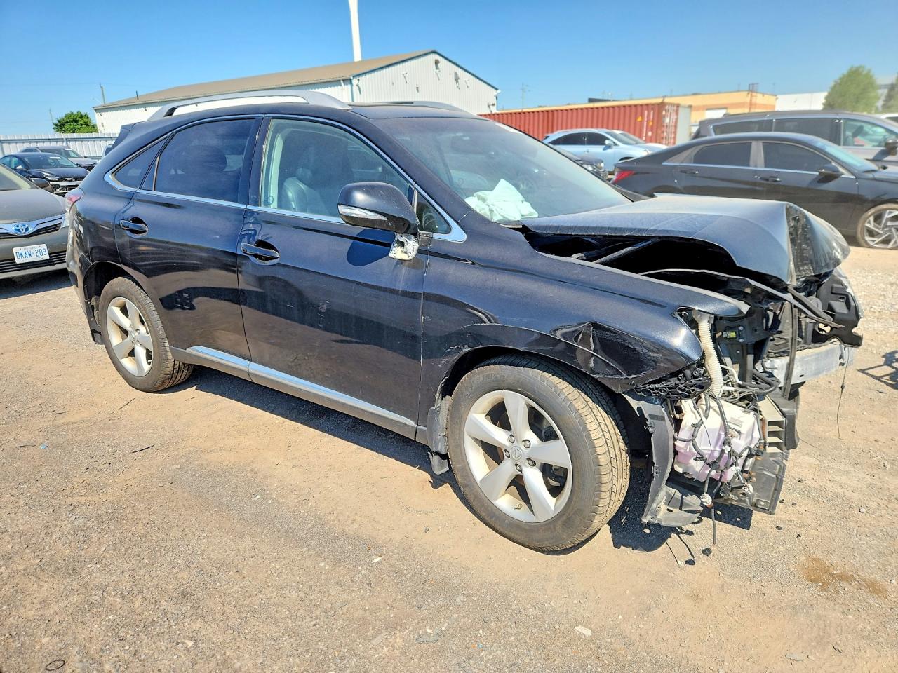 2013 Lexus Rx 350 Base Black vin: 2T2BK1BAXDC158853