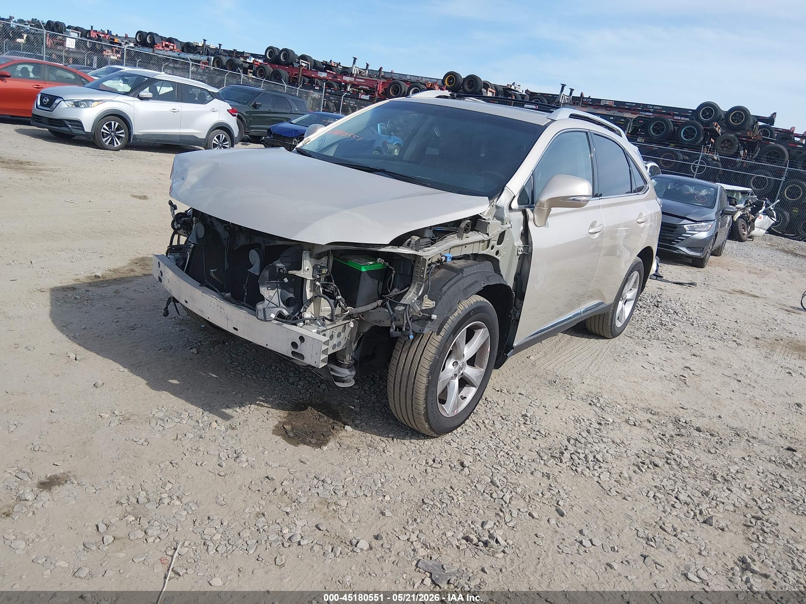 2013 Lexus Rx 350   Золотой vin: 2T2BK1BAXDC164944
