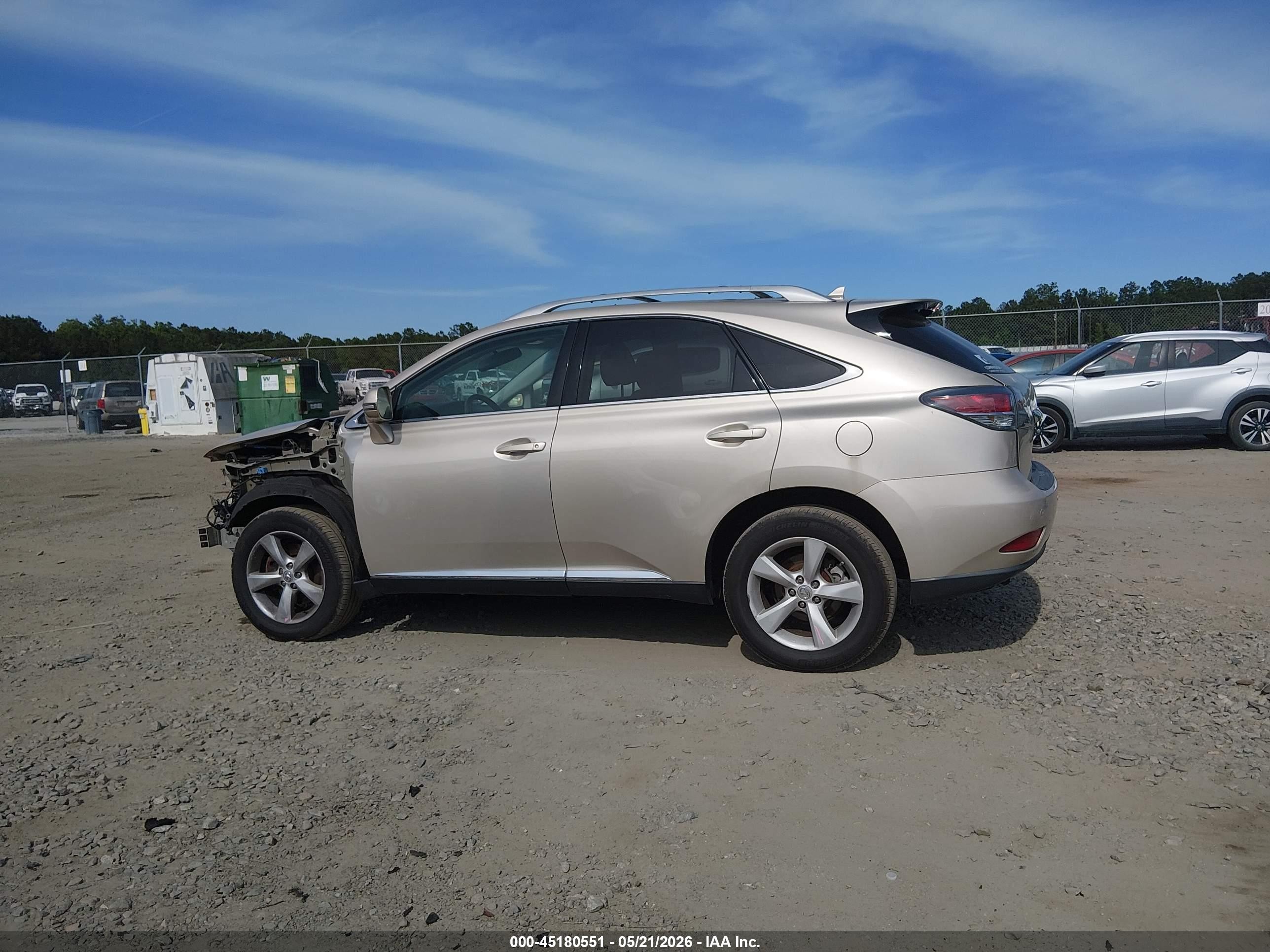 2013 Lexus Rx 350   Золотой vin: 2T2BK1BAXDC164944