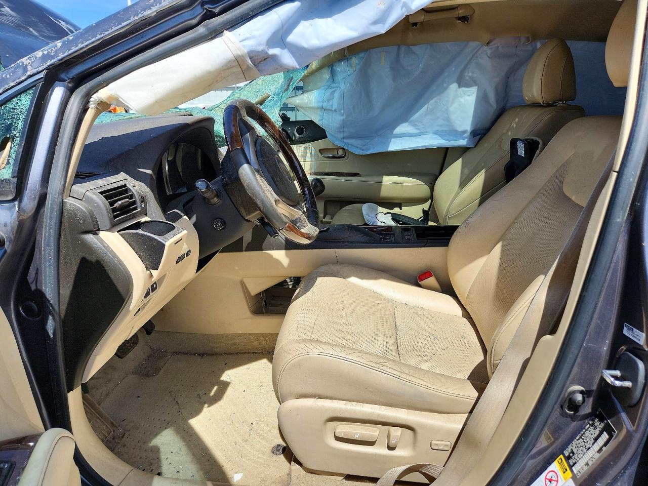2013 Lexus Rx 350 Base Gray vin: 2T2BK1BAXDC173871