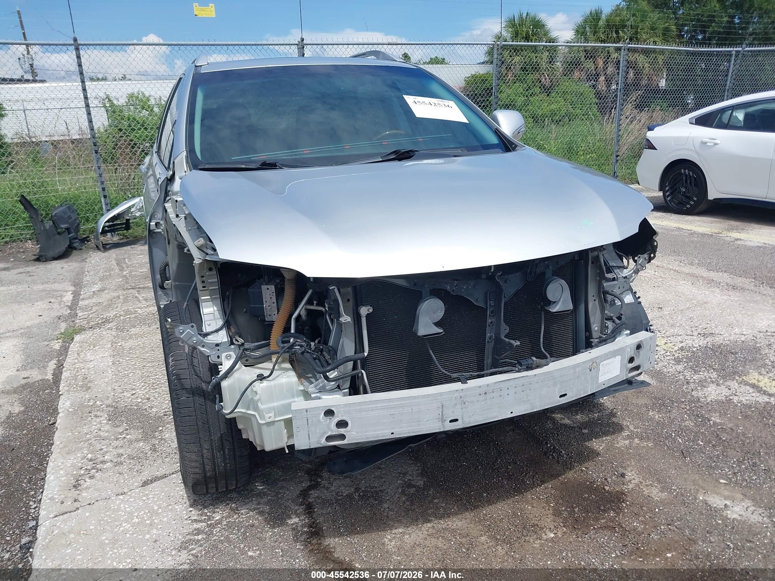 2013 Lexus Rx 350   Silver vin: 2T2BK1BAXDC176754