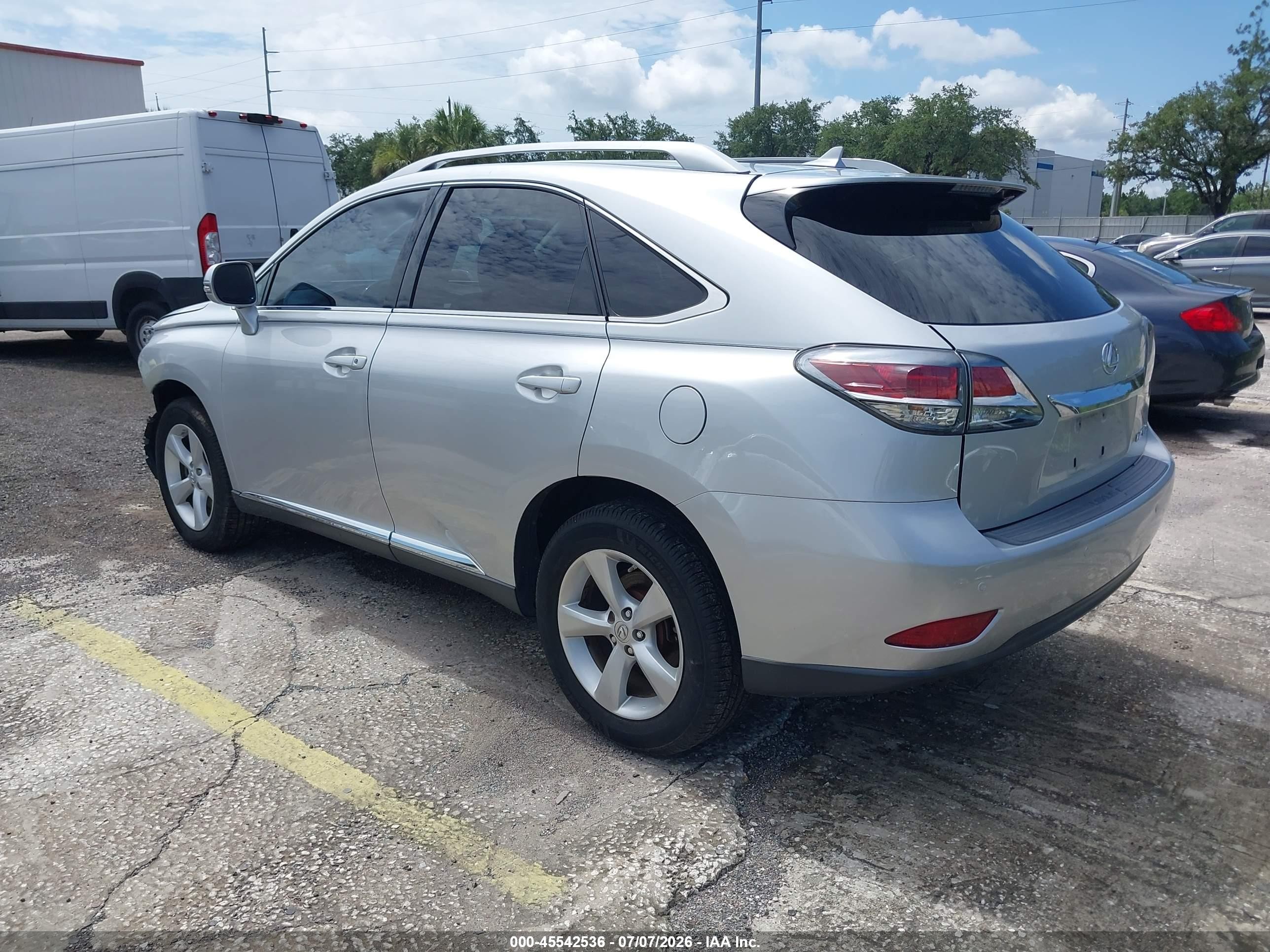 2013 Lexus Rx 350   Silver vin: 2T2BK1BAXDC176754