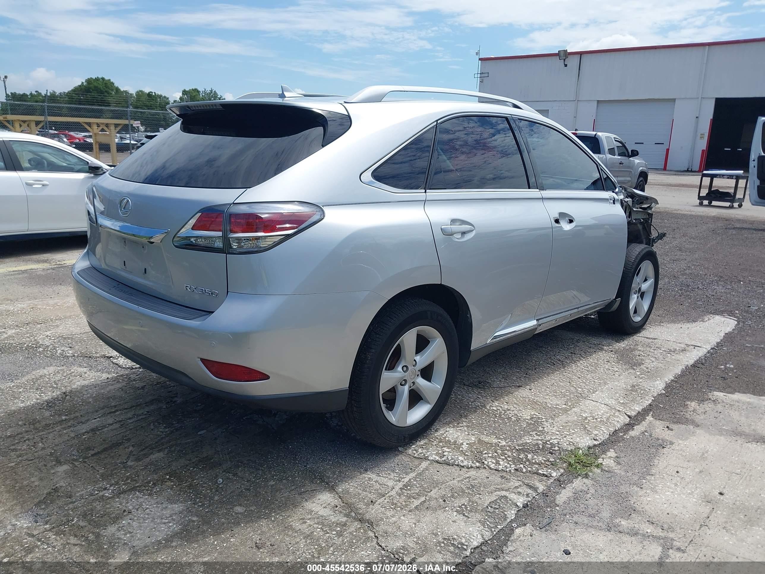 2013 Lexus Rx 350   Silver vin: 2T2BK1BAXDC176754