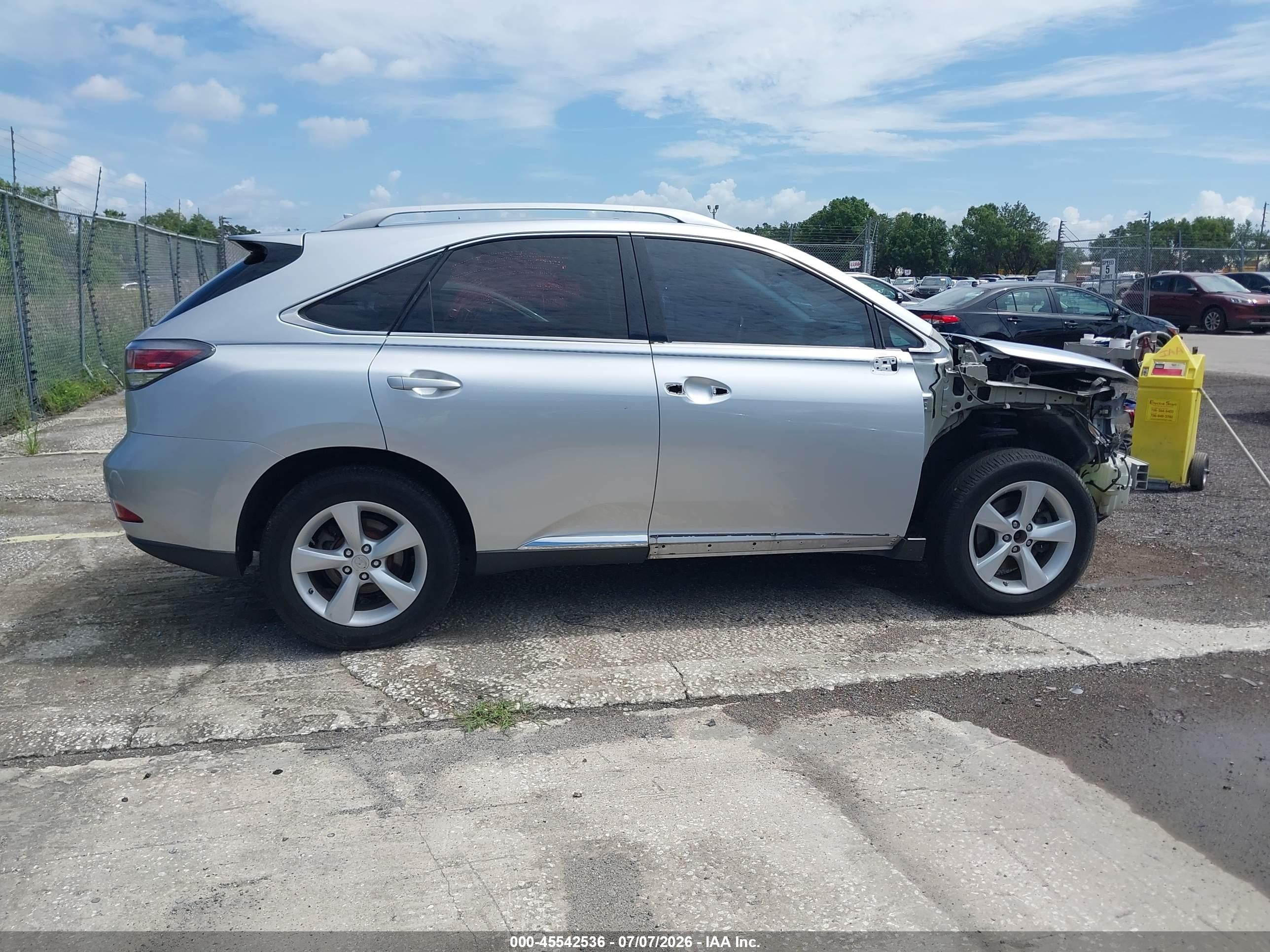 2013 Lexus Rx 350   Silver vin: 2T2BK1BAXDC176754